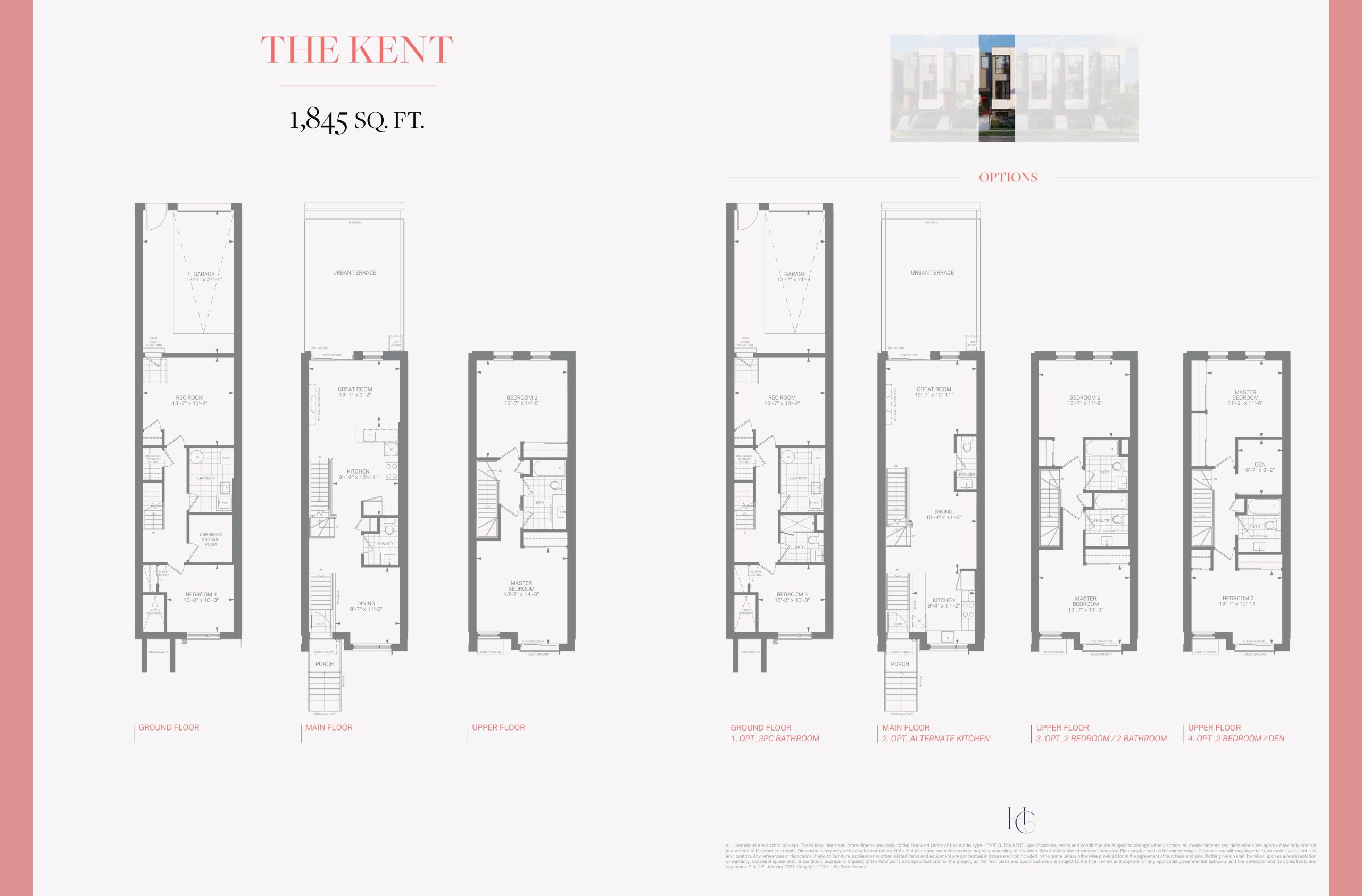 The Kent floor plan