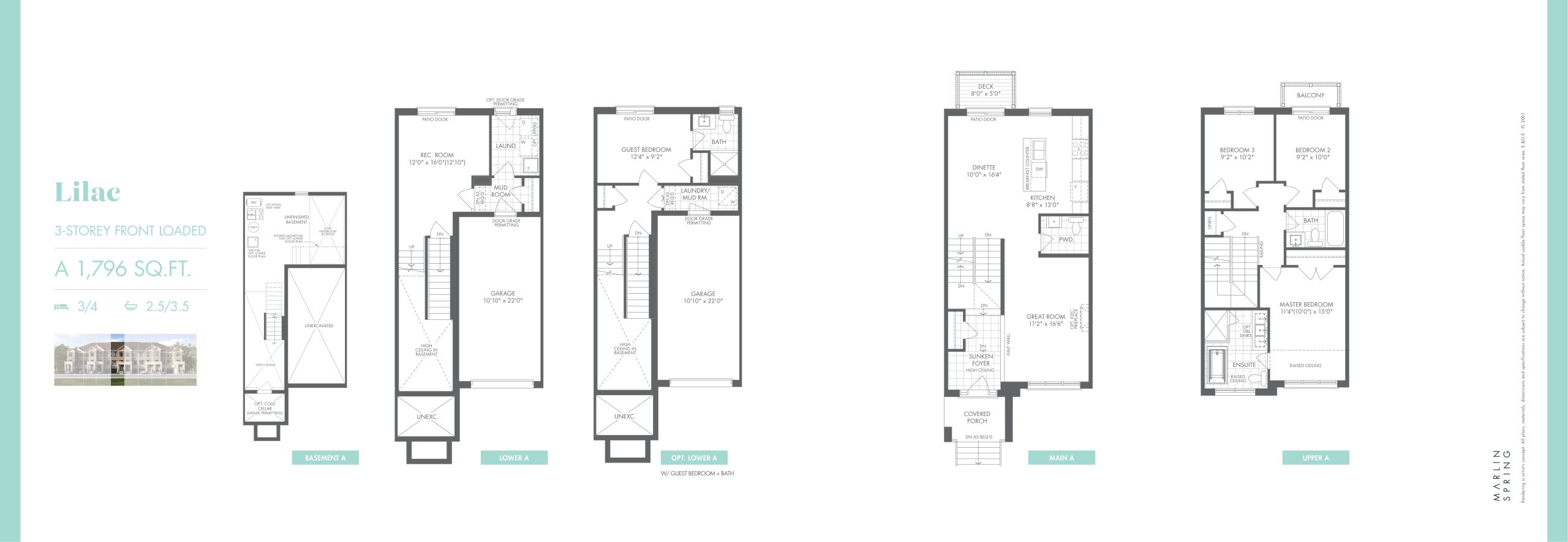Lilac A floor plan