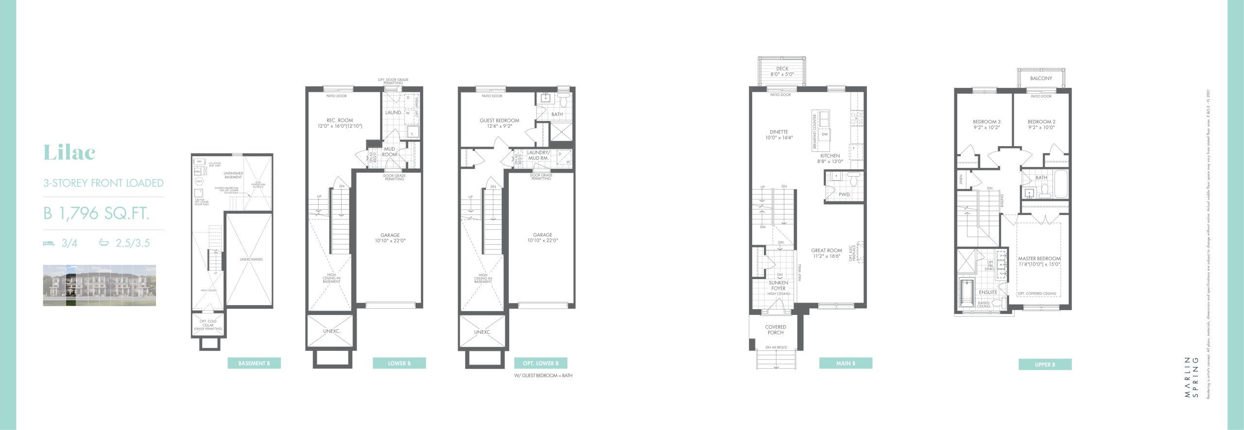 Lilac B floor plan