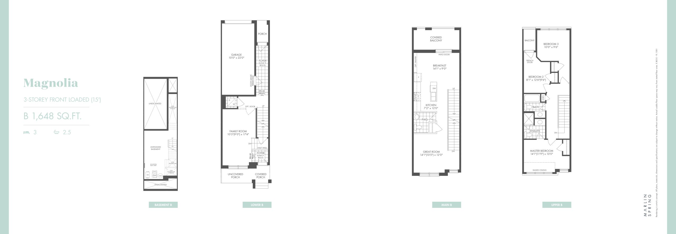 Cedar A floor plan