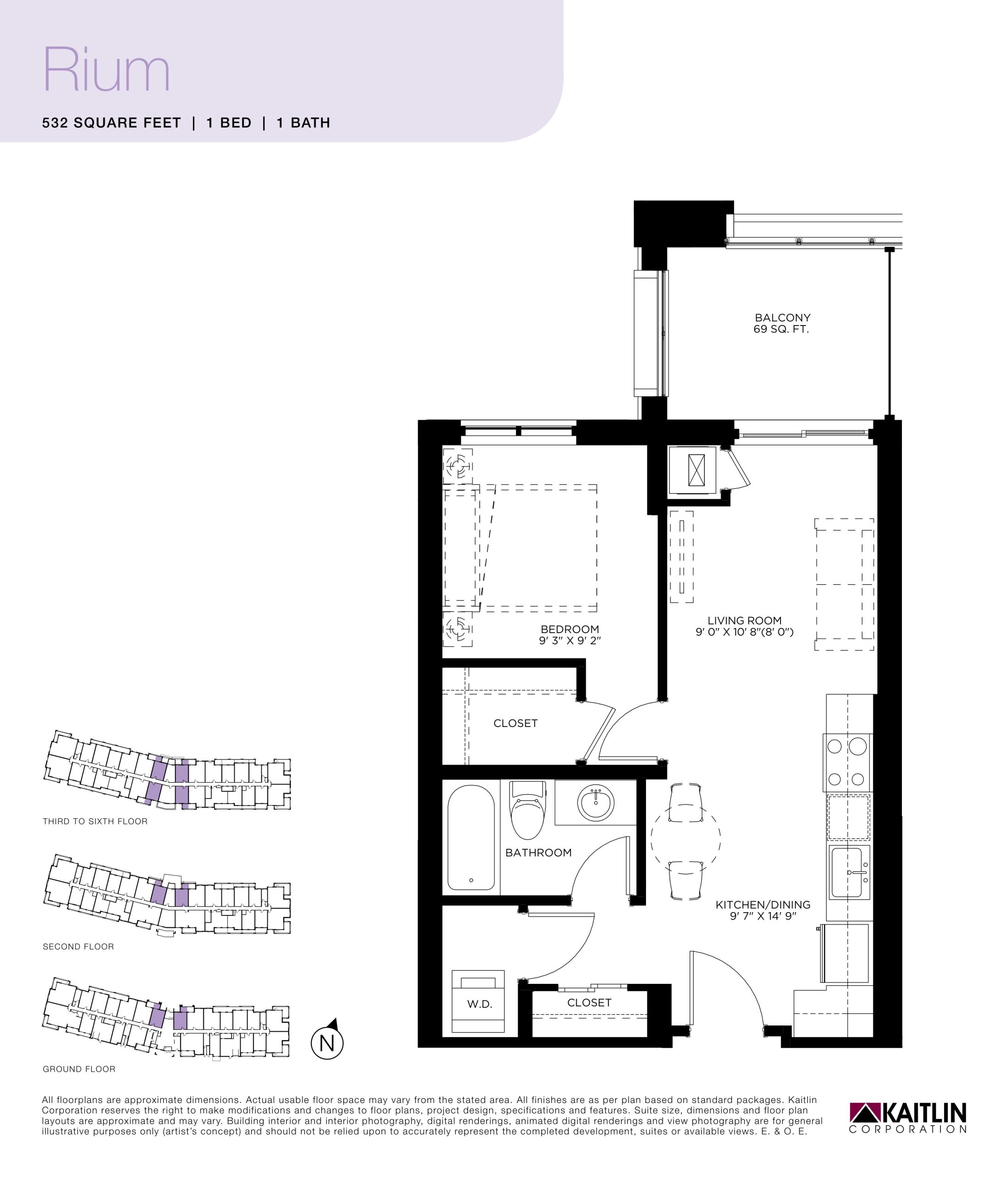 Rium floor plan