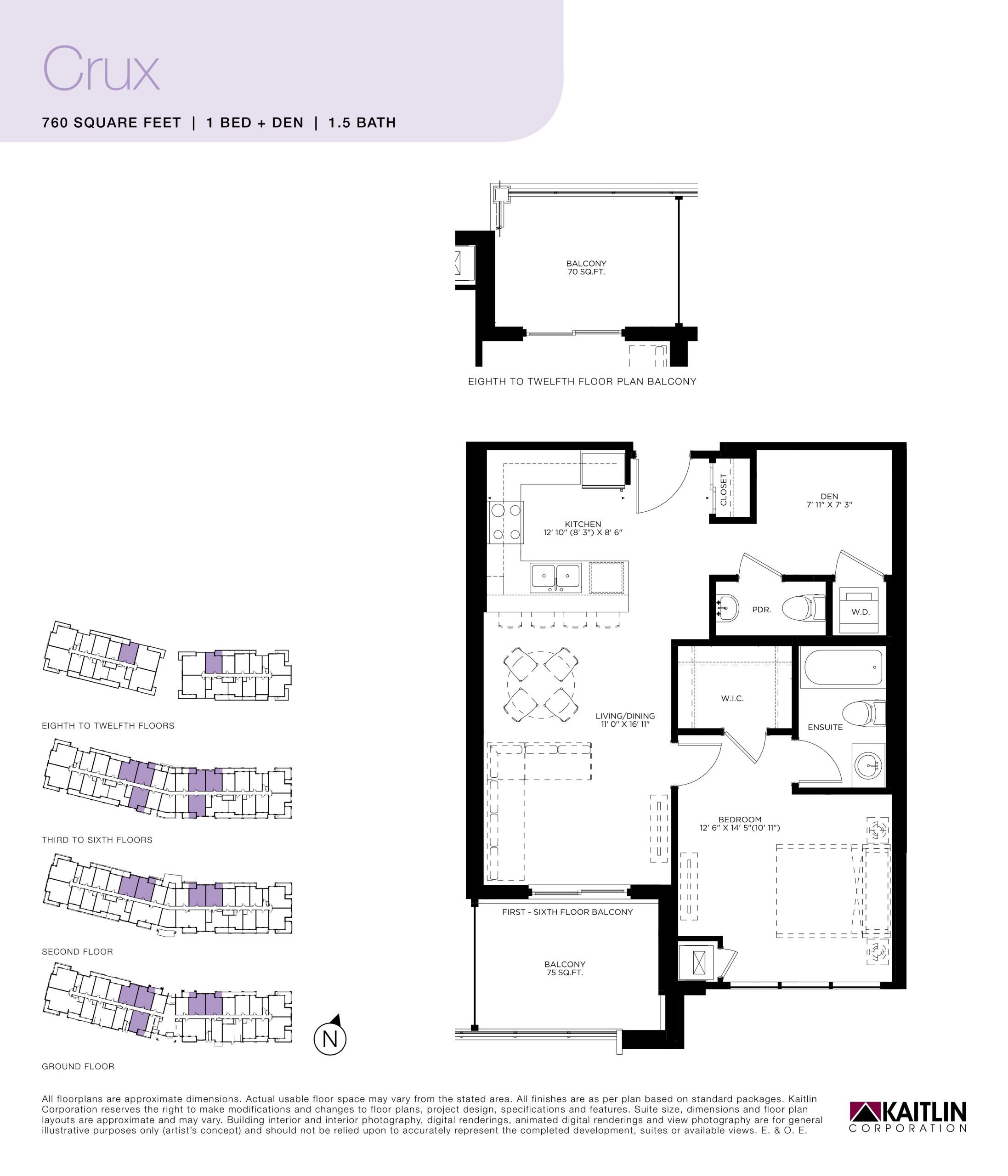 Crux floor plan