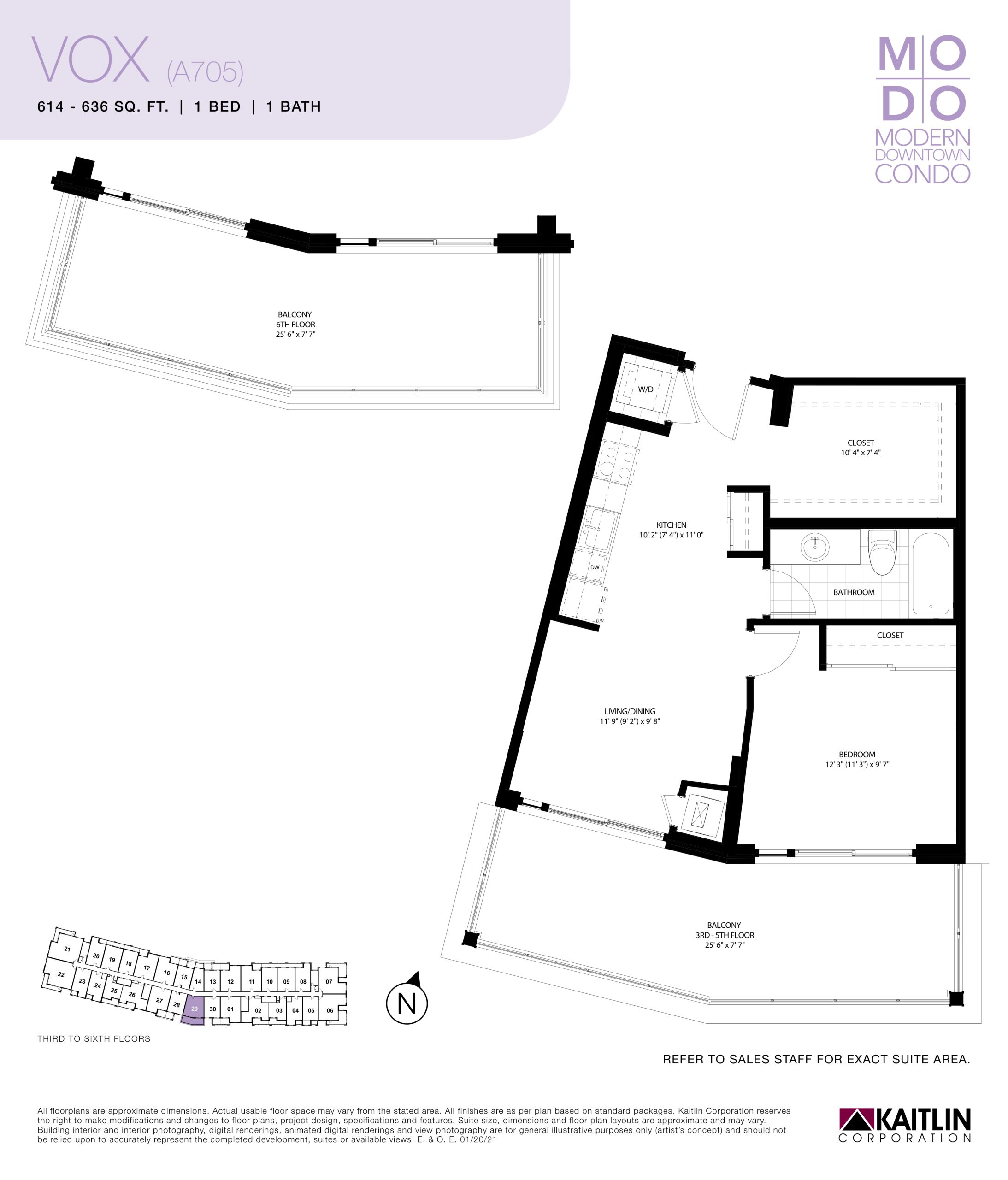 Vox floor plan