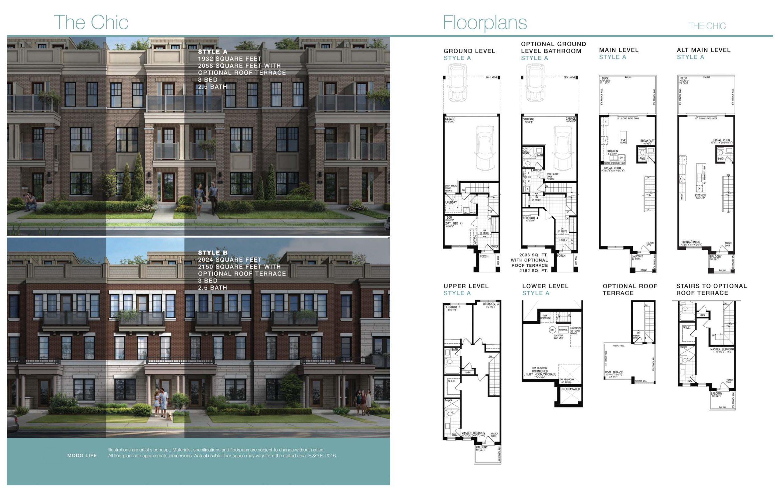 The Chic floor plan