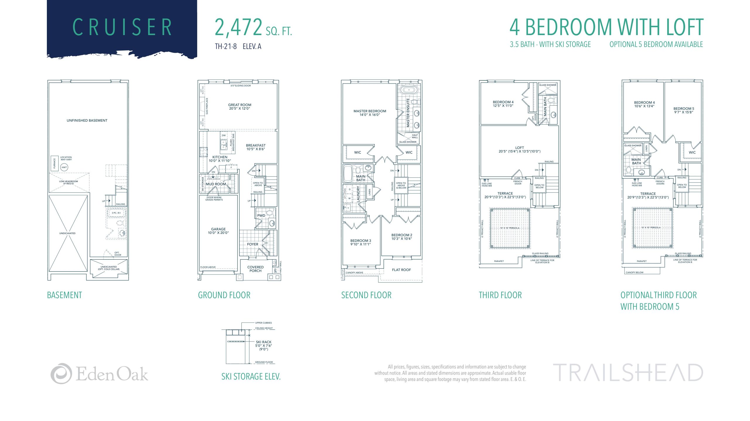 Cruiser floor plan