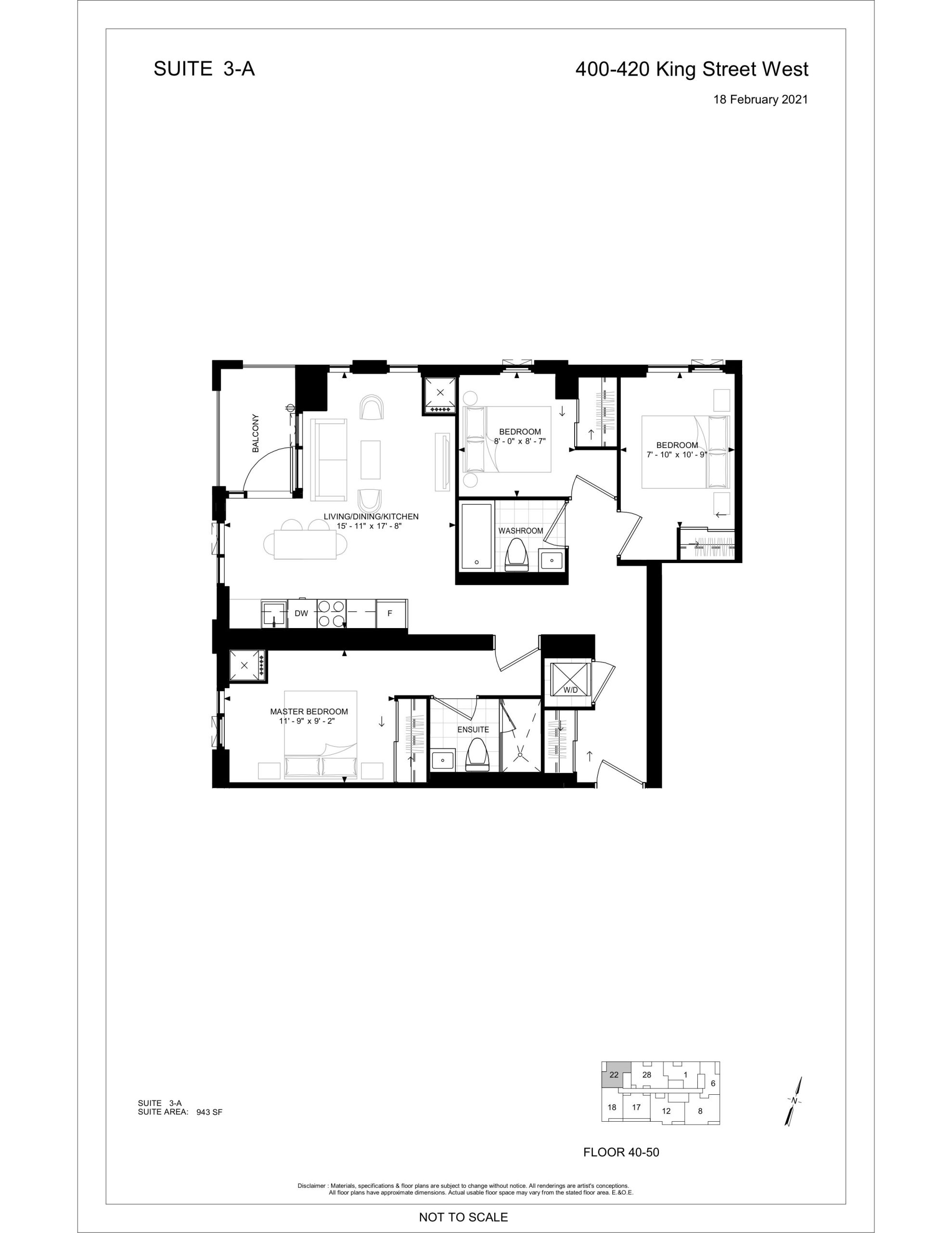 Suite 3-A plan preview