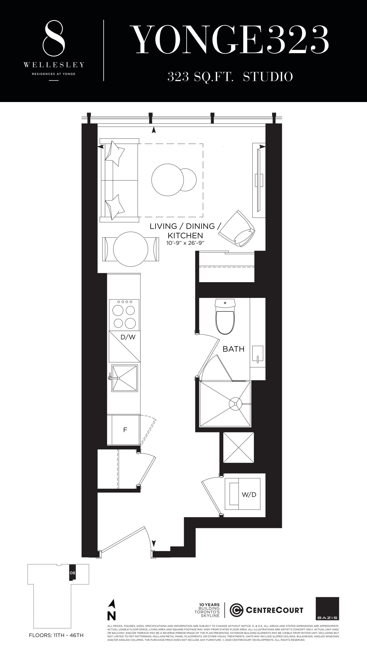 YONGE323 floor plan