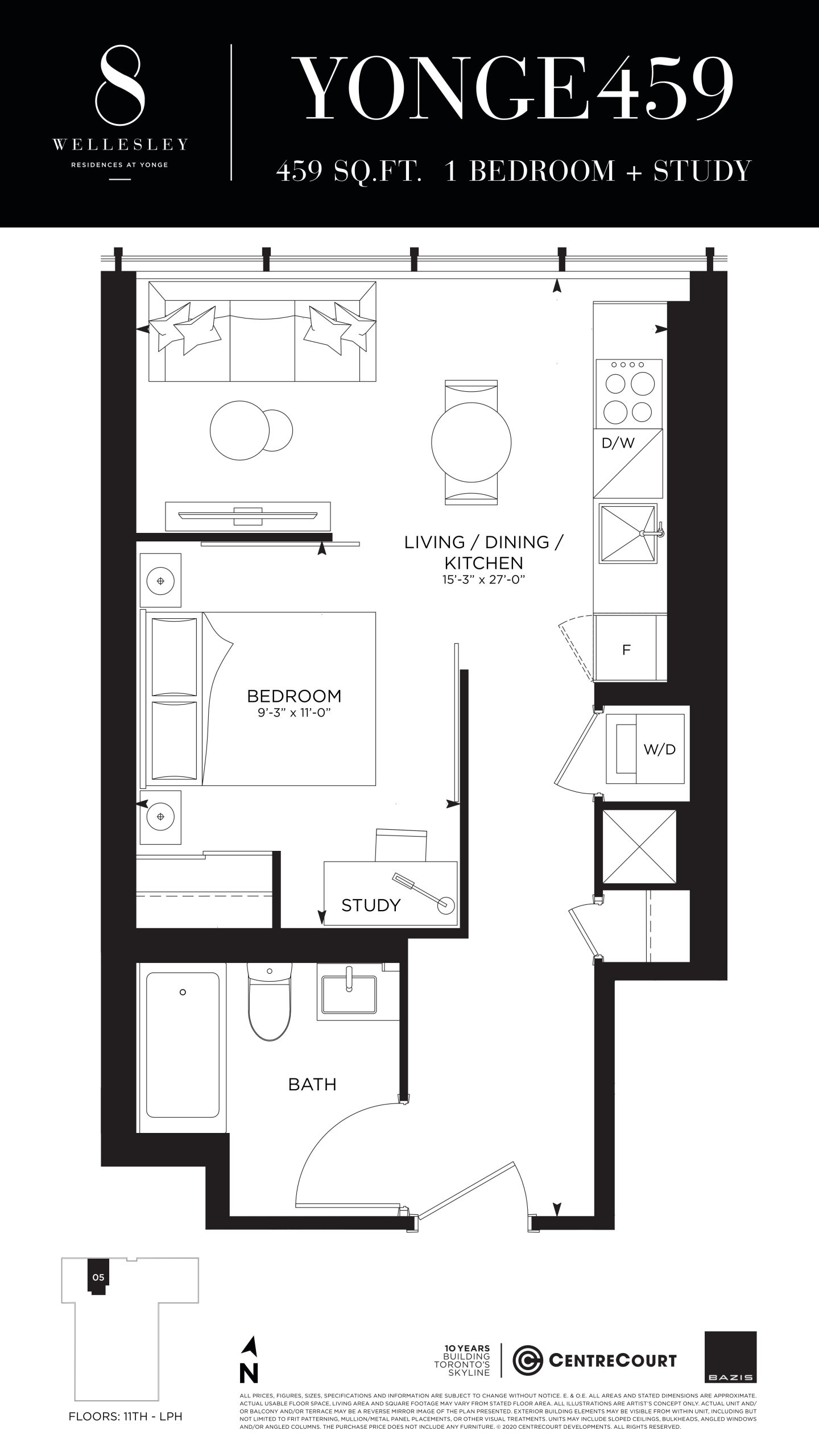 YONGE459 floor plan