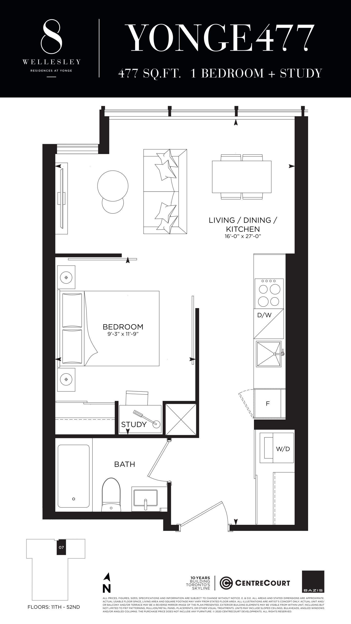 YONGE477 floor plan