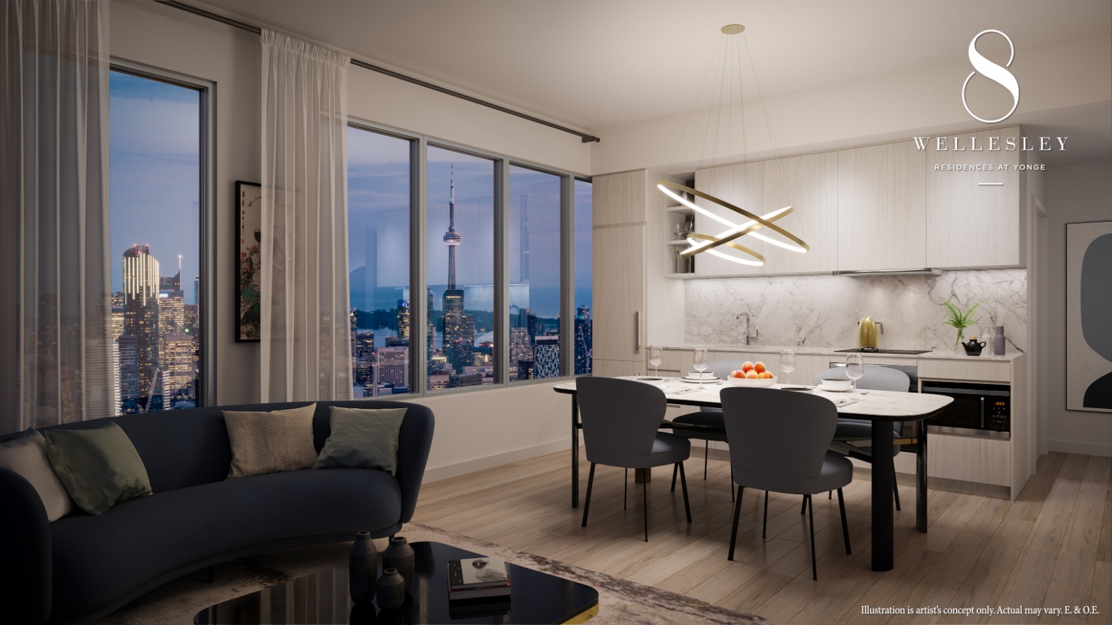 8 Wellesley in Toronto — rendering 10