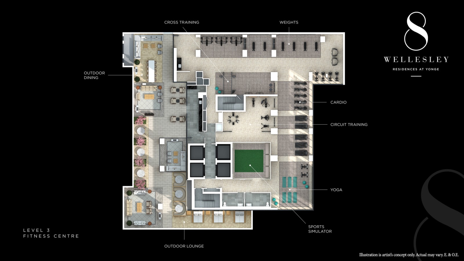 8 Wellesley in Toronto — rendering 9