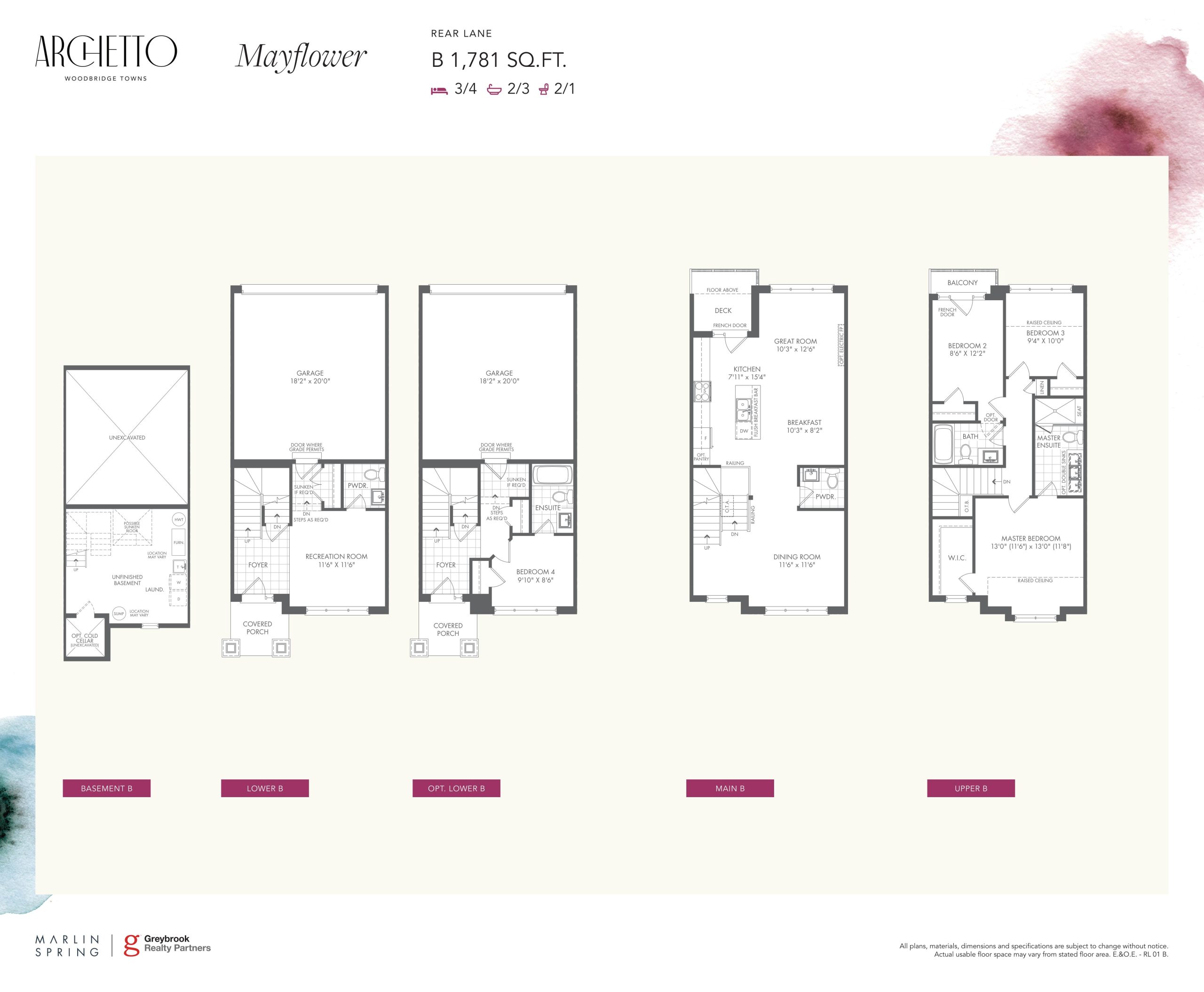 Mayflower B floor plan