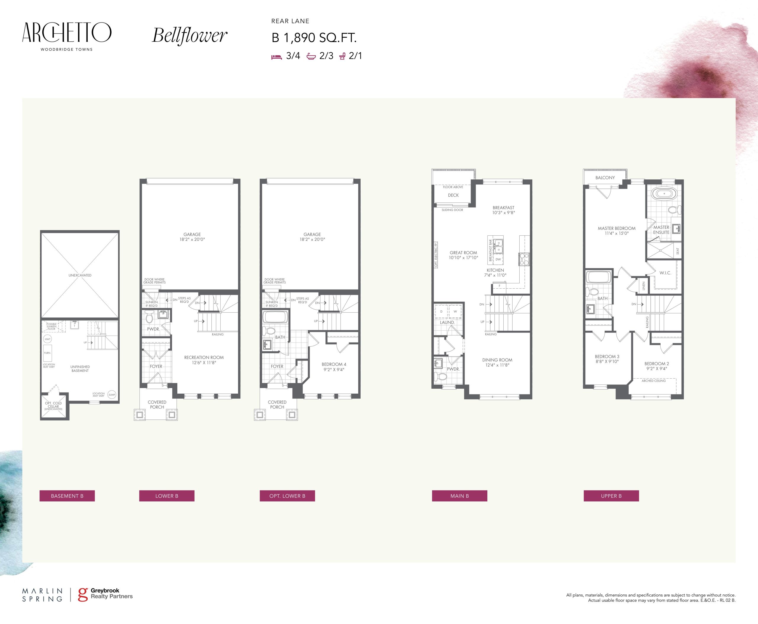 Bellflower B floor plan
