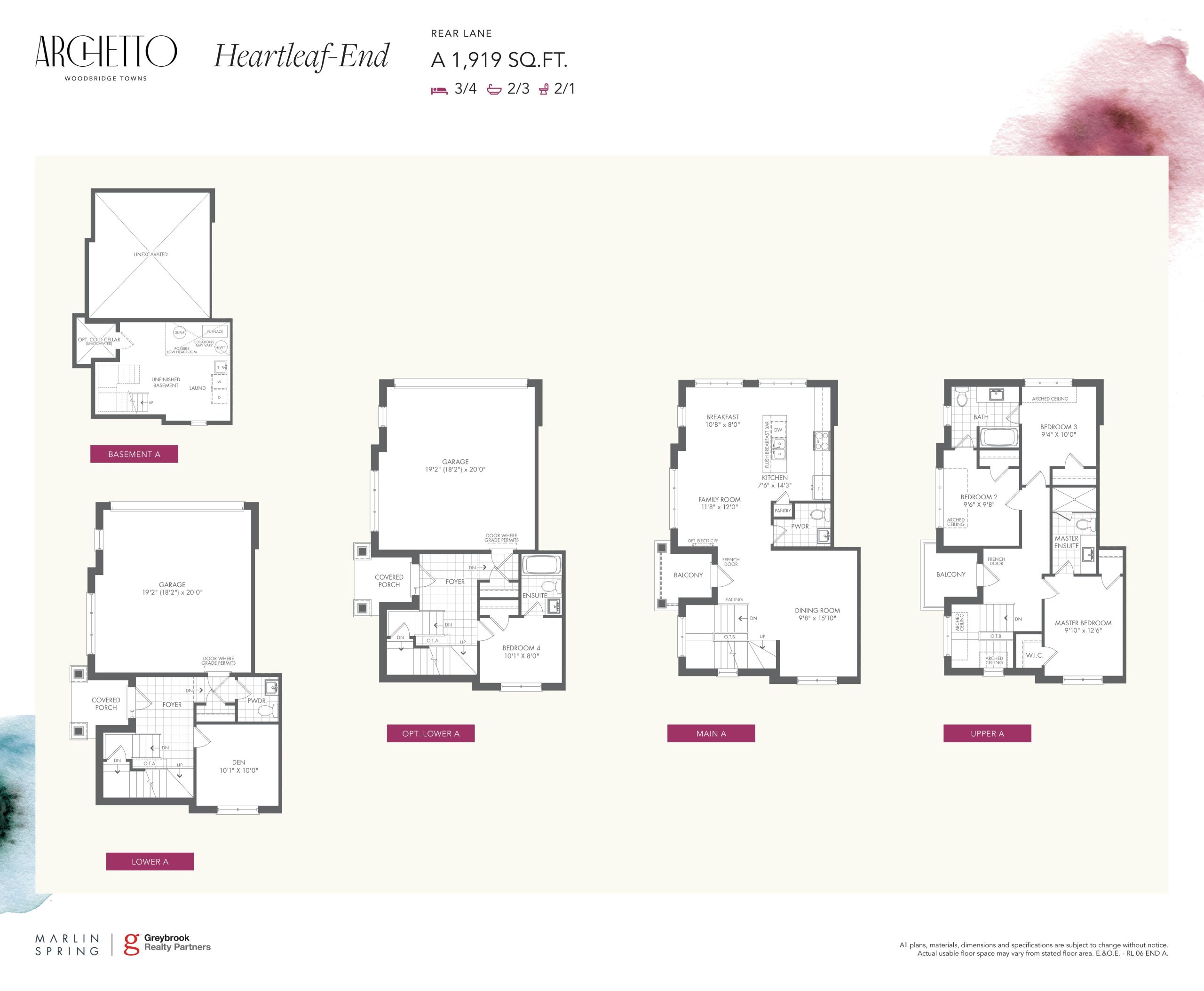 Heartleaf-End A floor plan