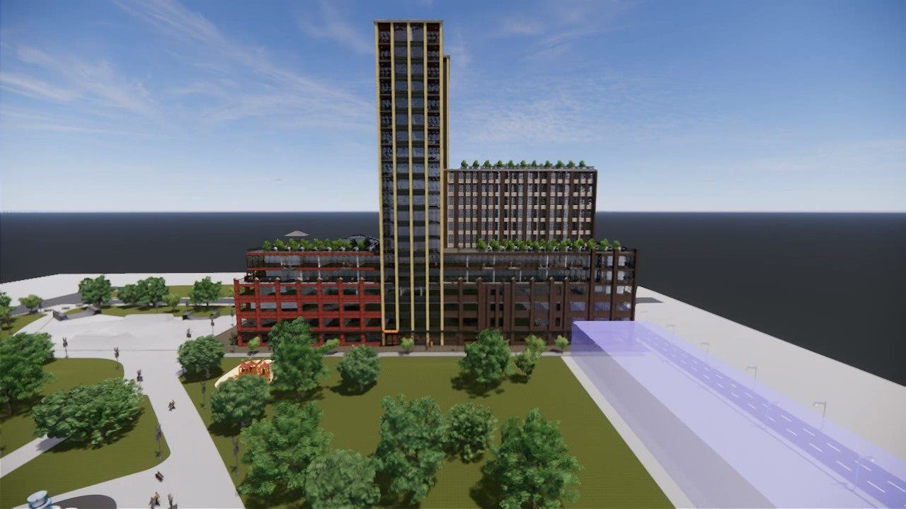 Beasley Park Lofts in Hamilton — rendering 3