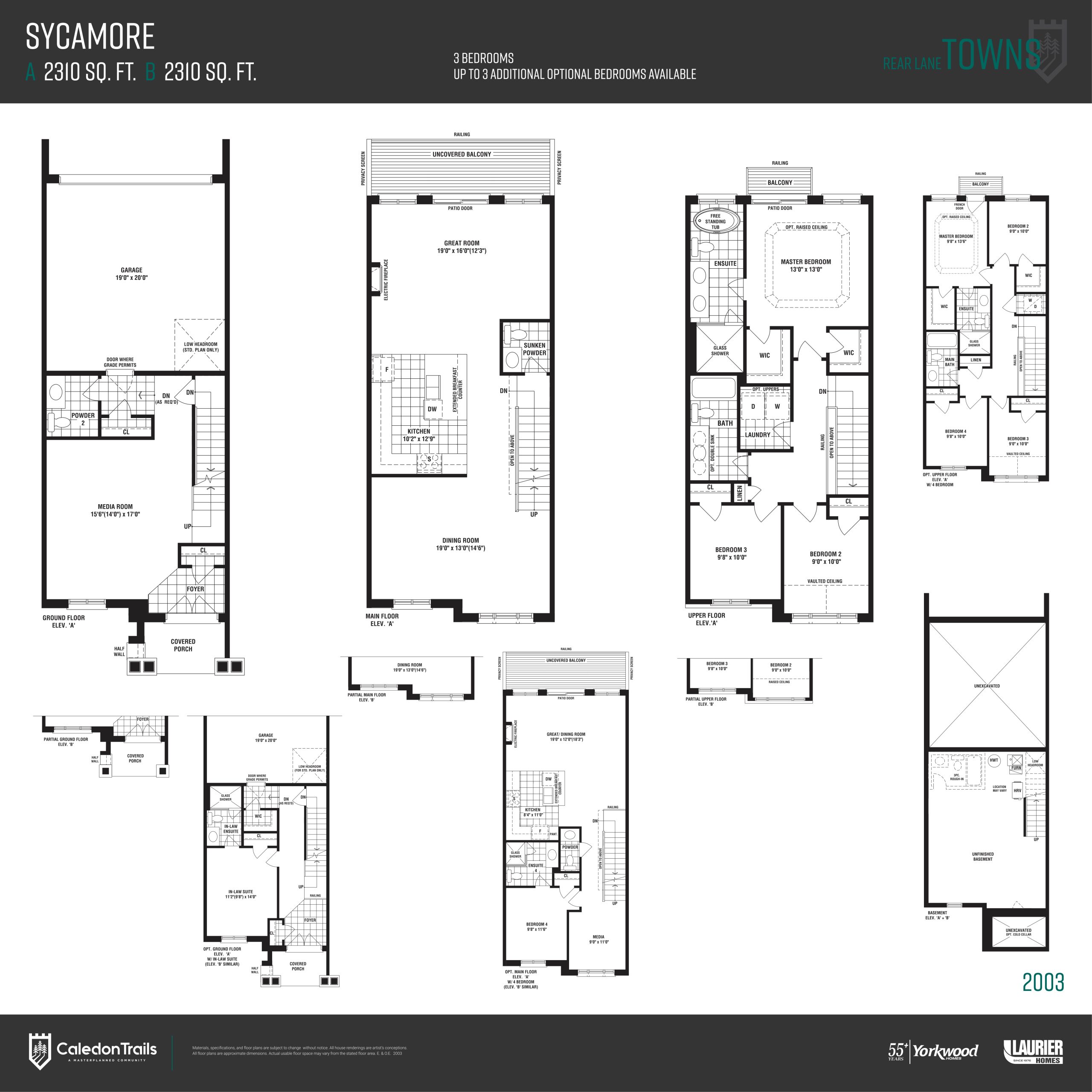 Sycamore floor plan