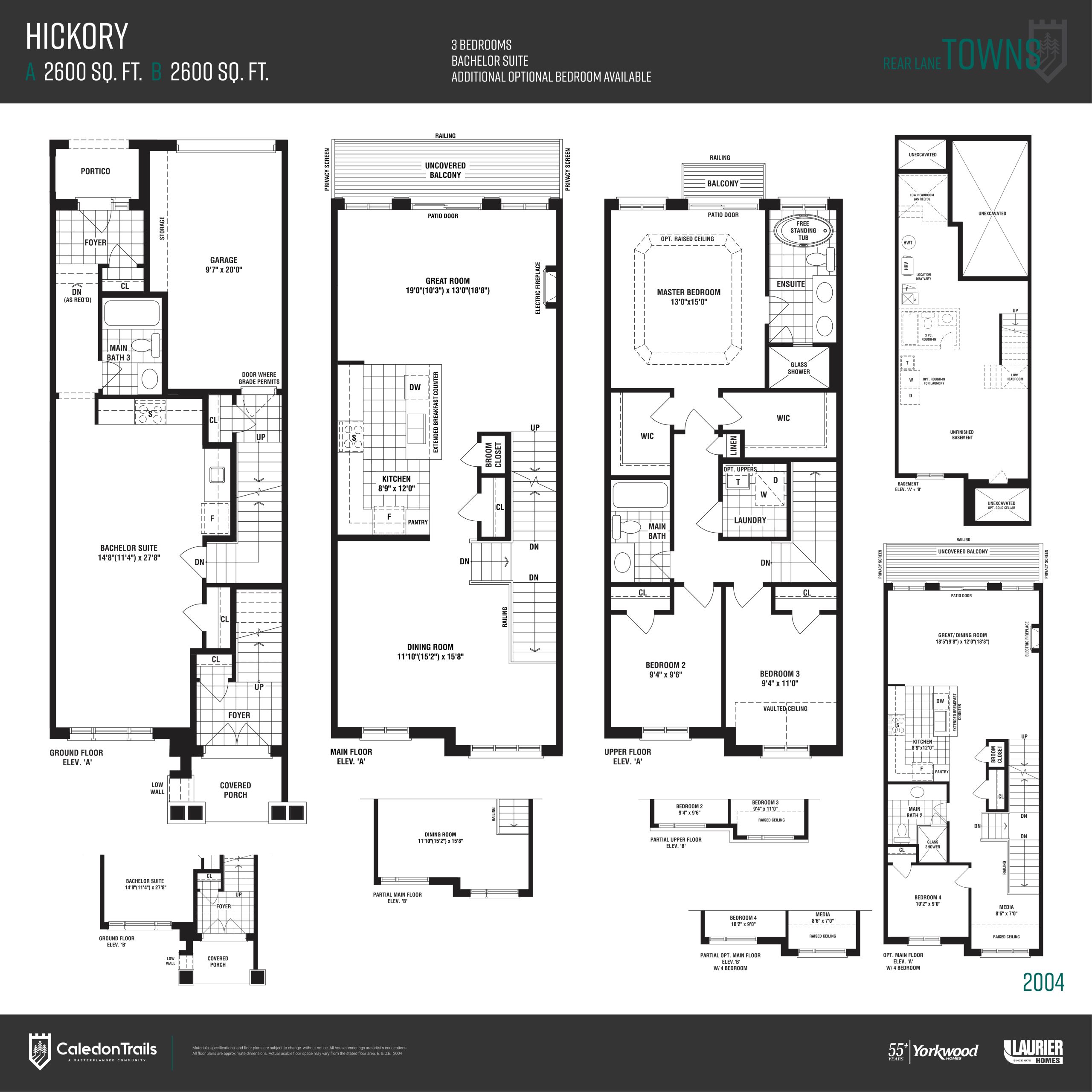 Hickory floor plan