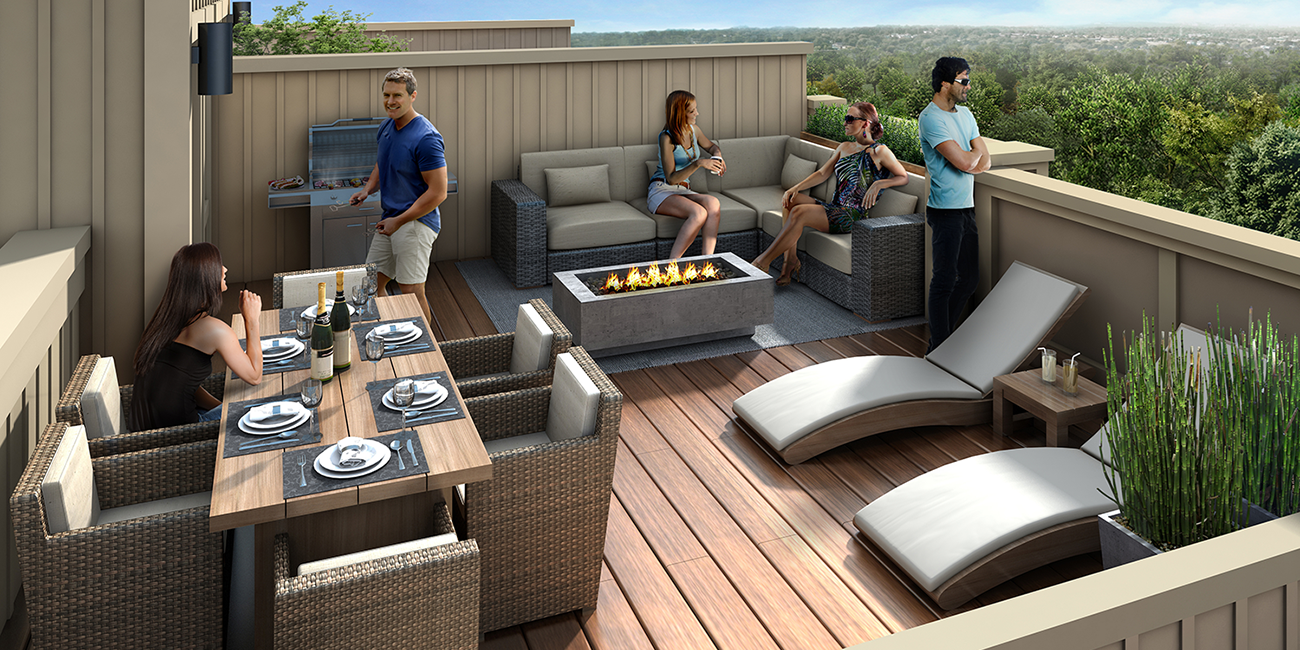 Modo Towns in Bowmanville — rendering 2