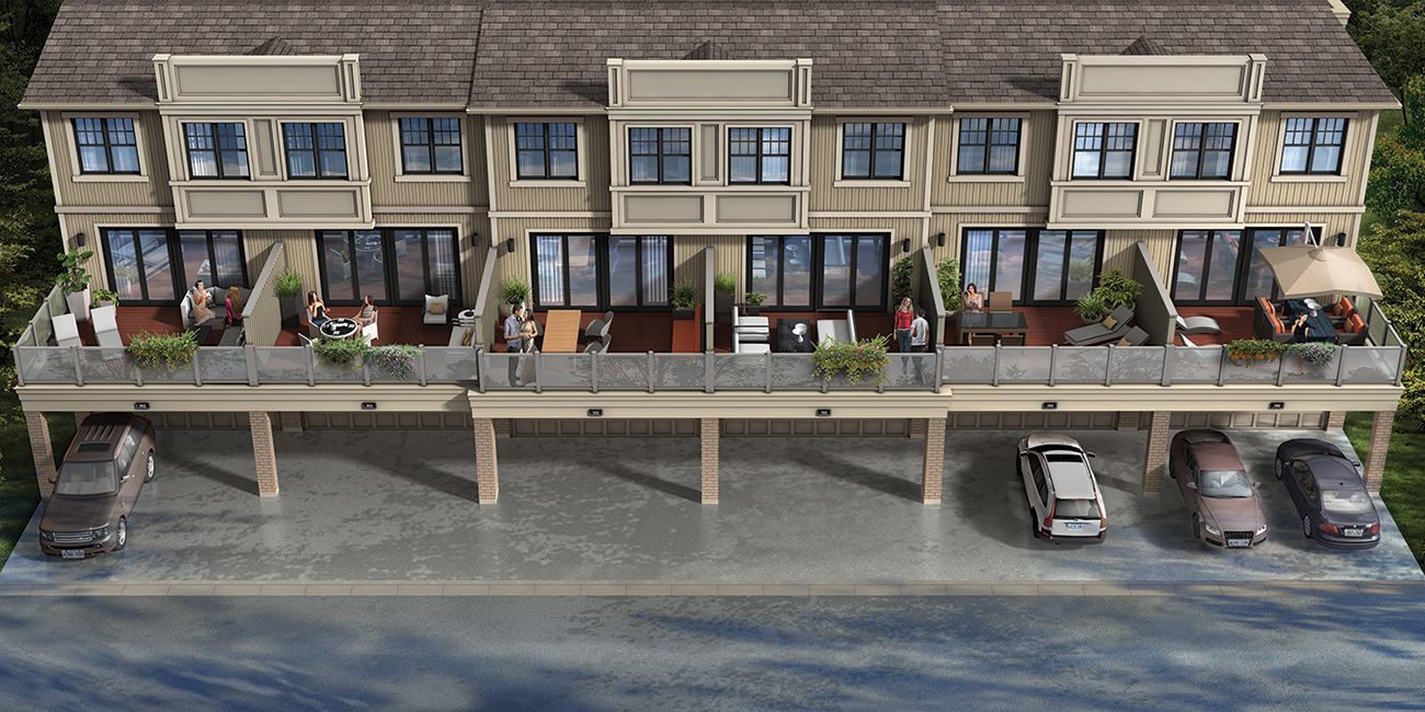 Modo Towns in Bowmanville — rendering 3