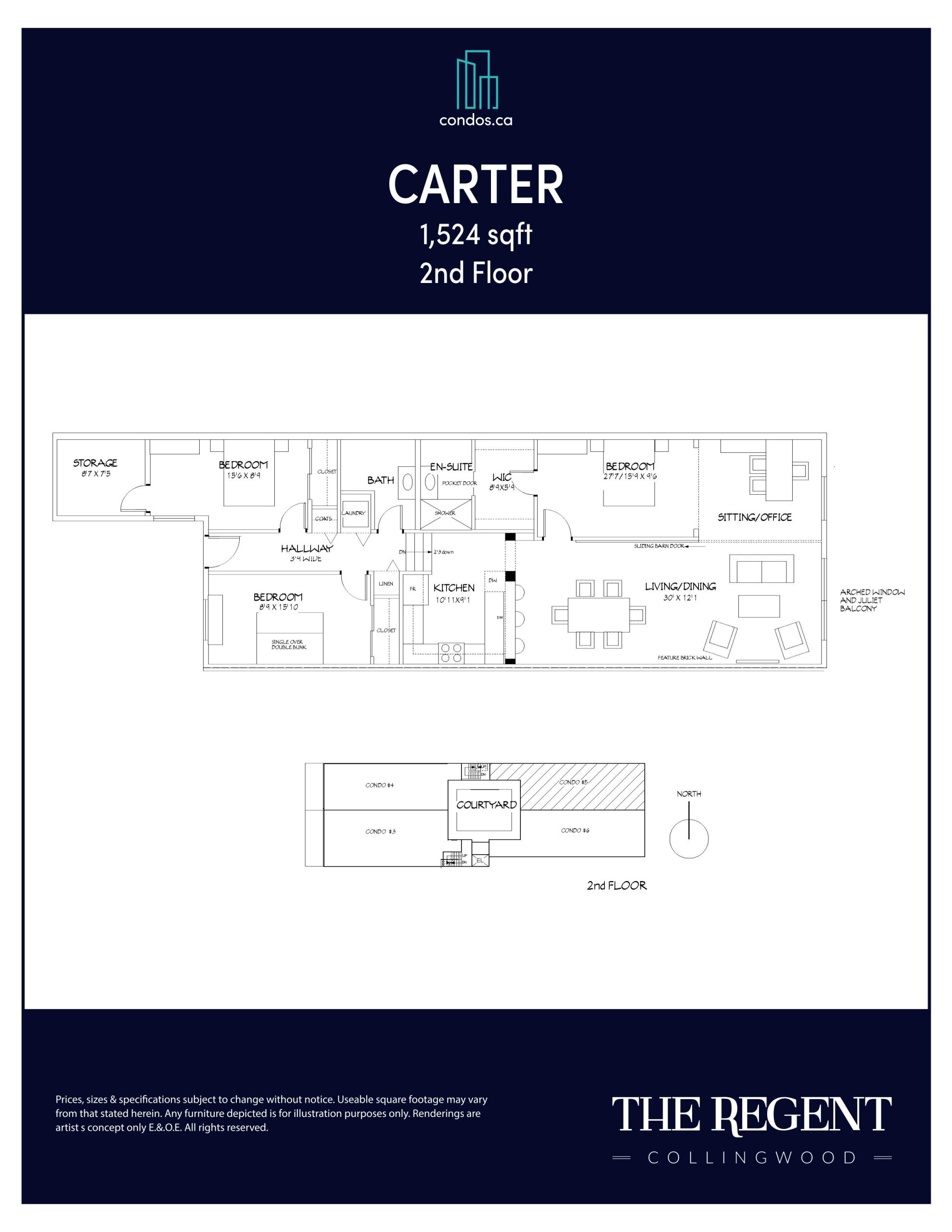 Carter floor plan