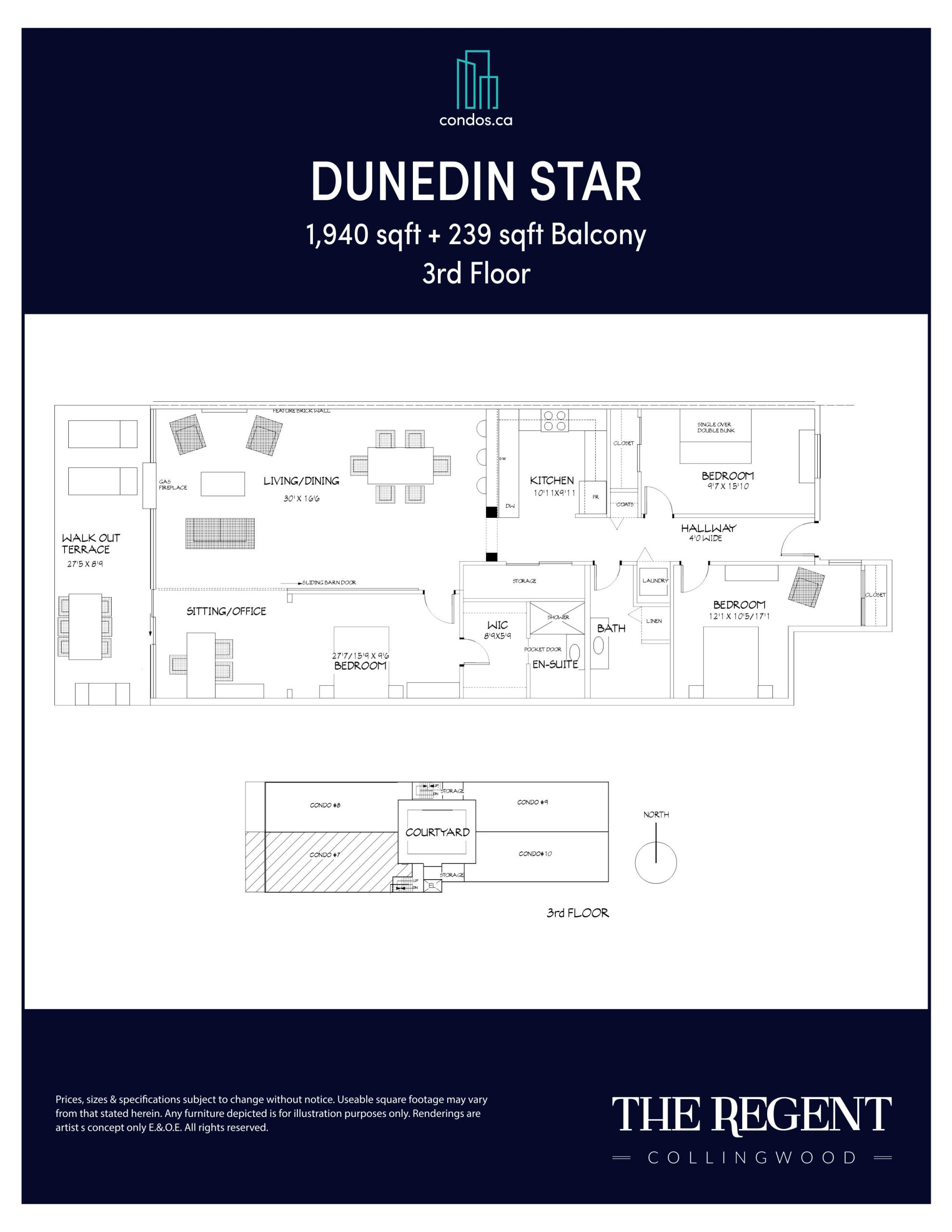 Dunedin Star floor plan