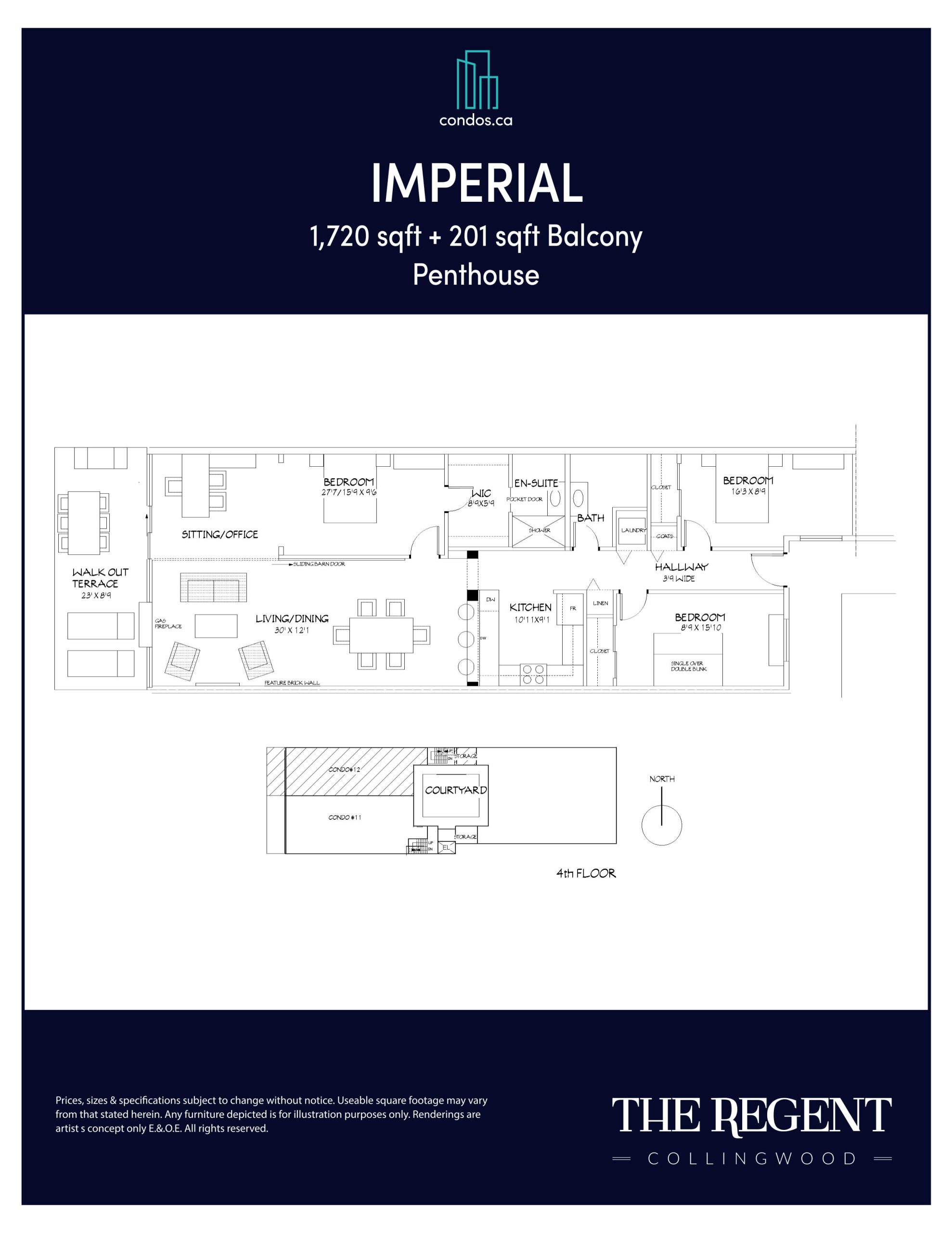 Imperial floor plan