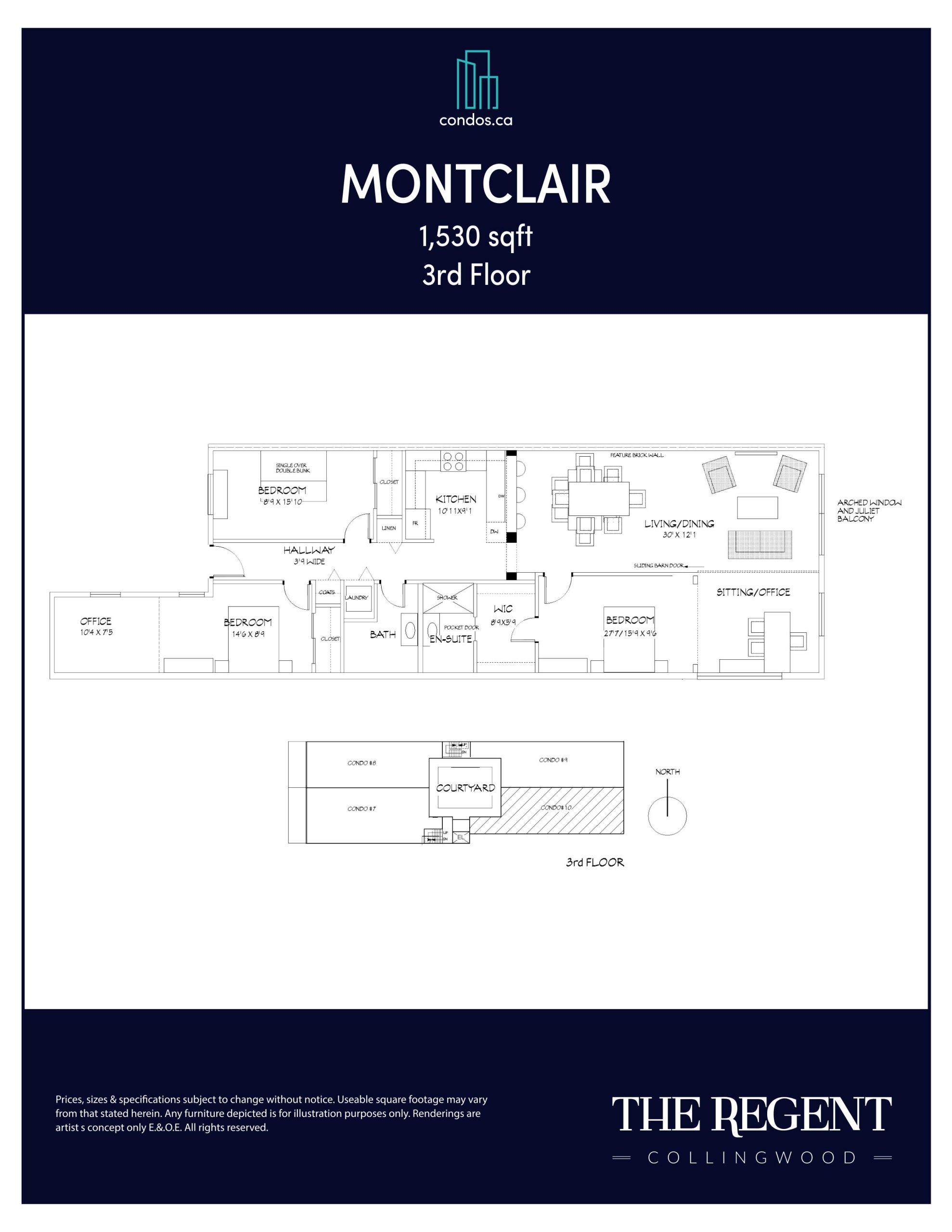 Montclair floor plan