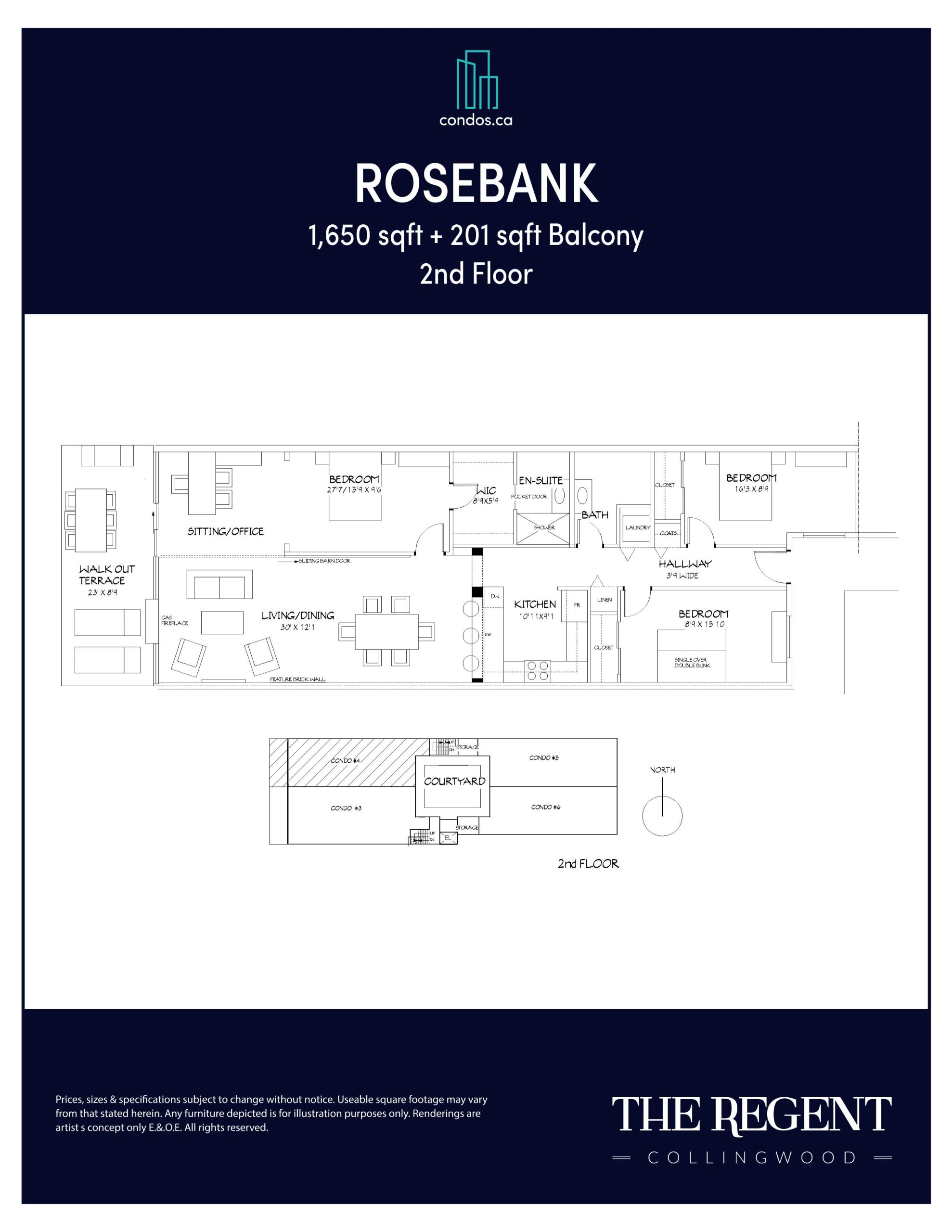 Rosebank floor plan
