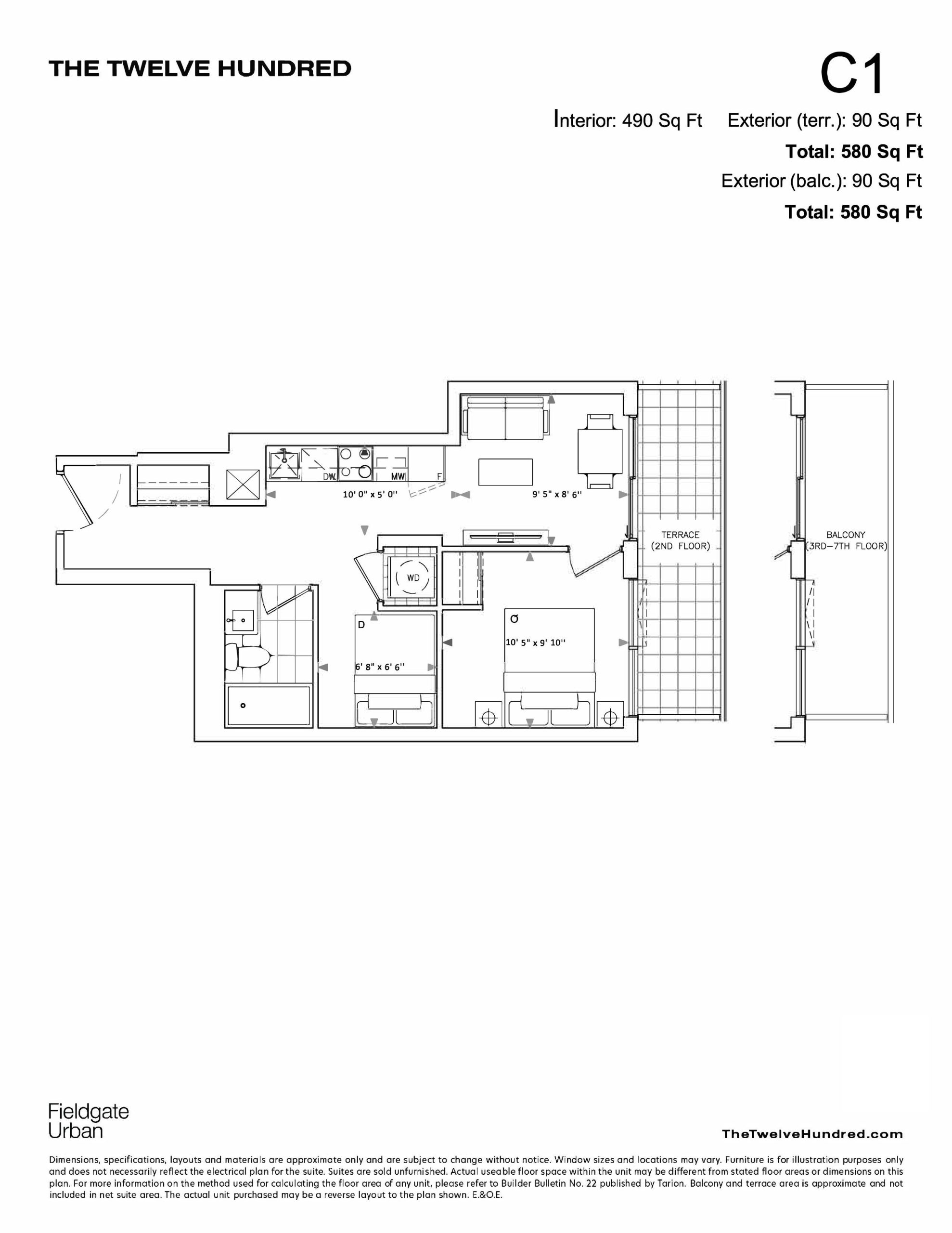 C1 floor plan