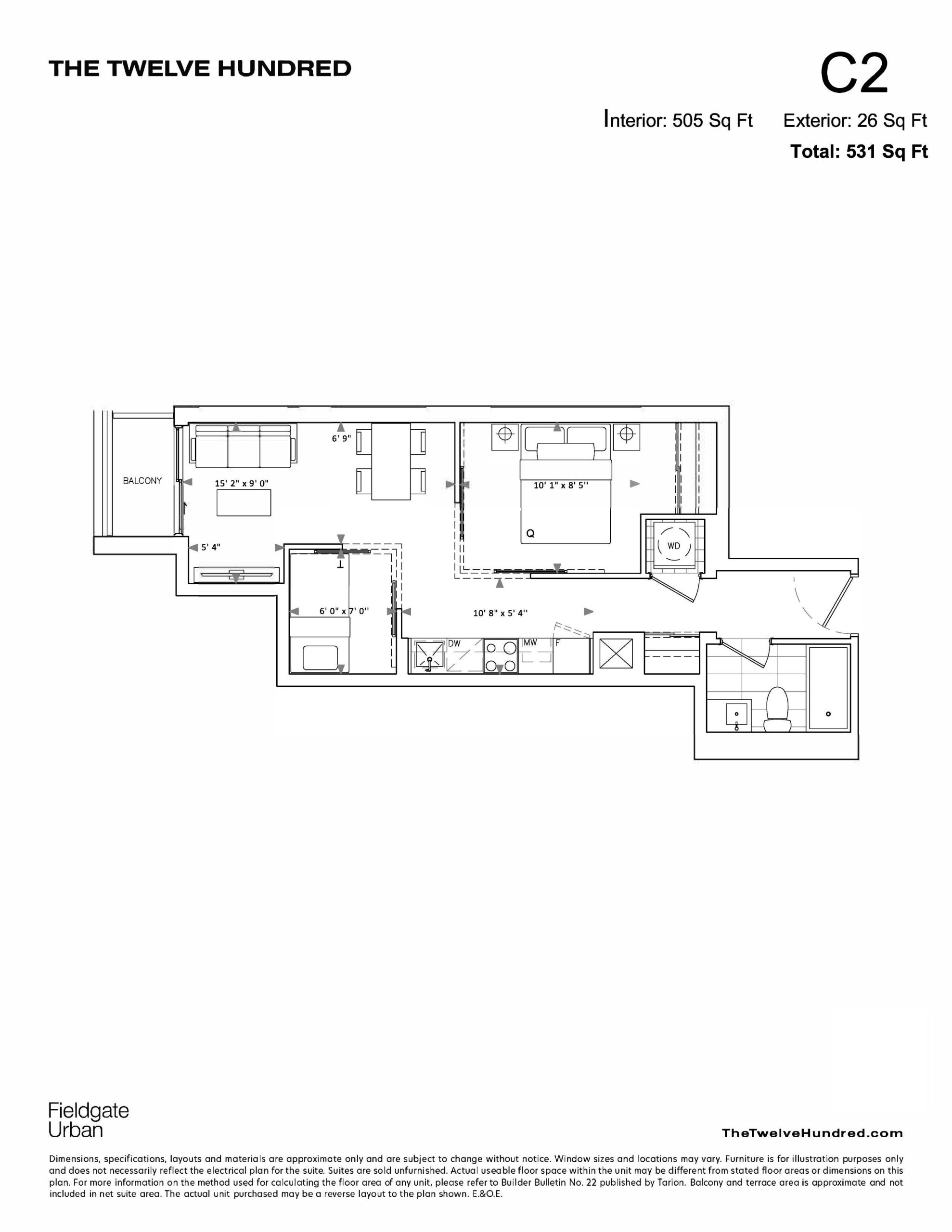 C2 floor plan