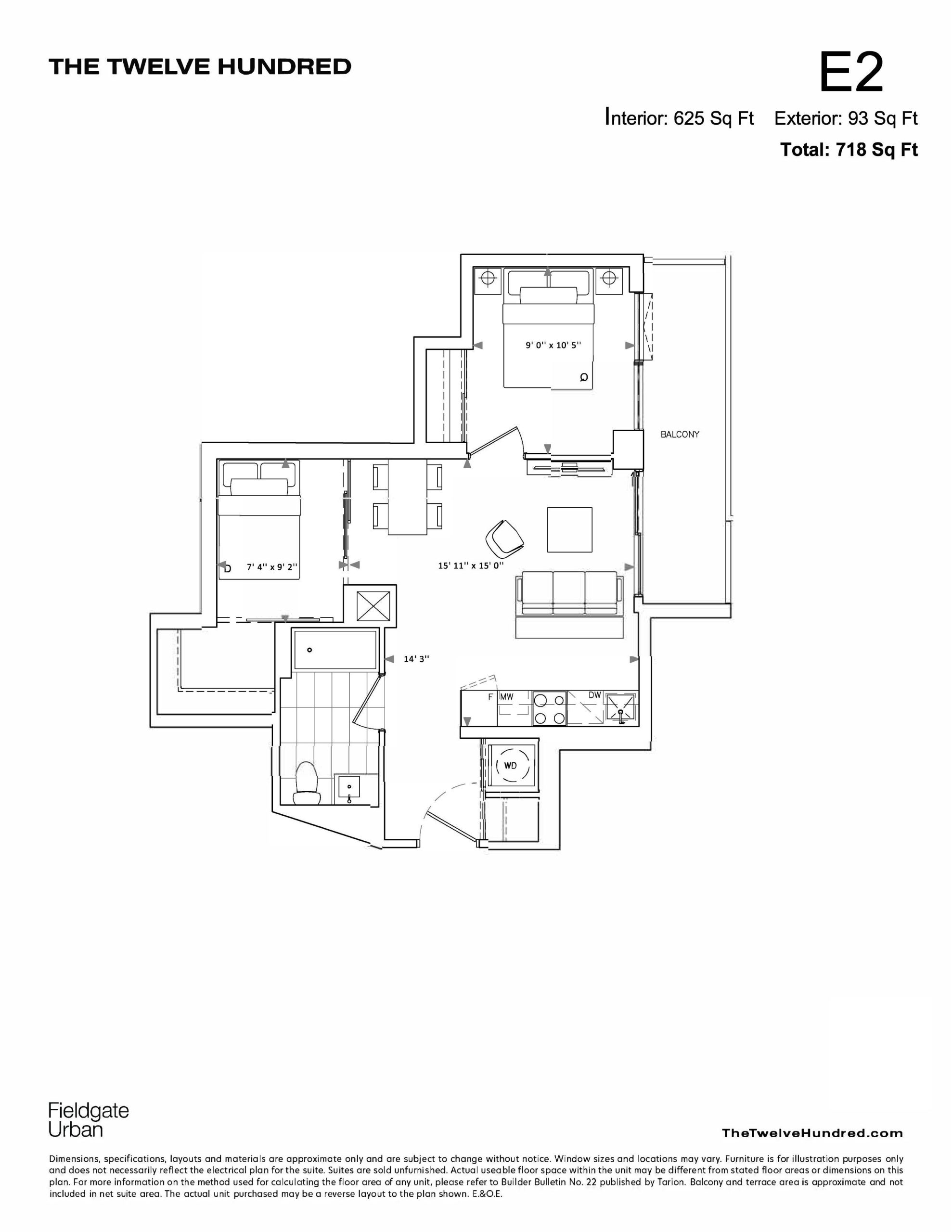 E2 floor plan