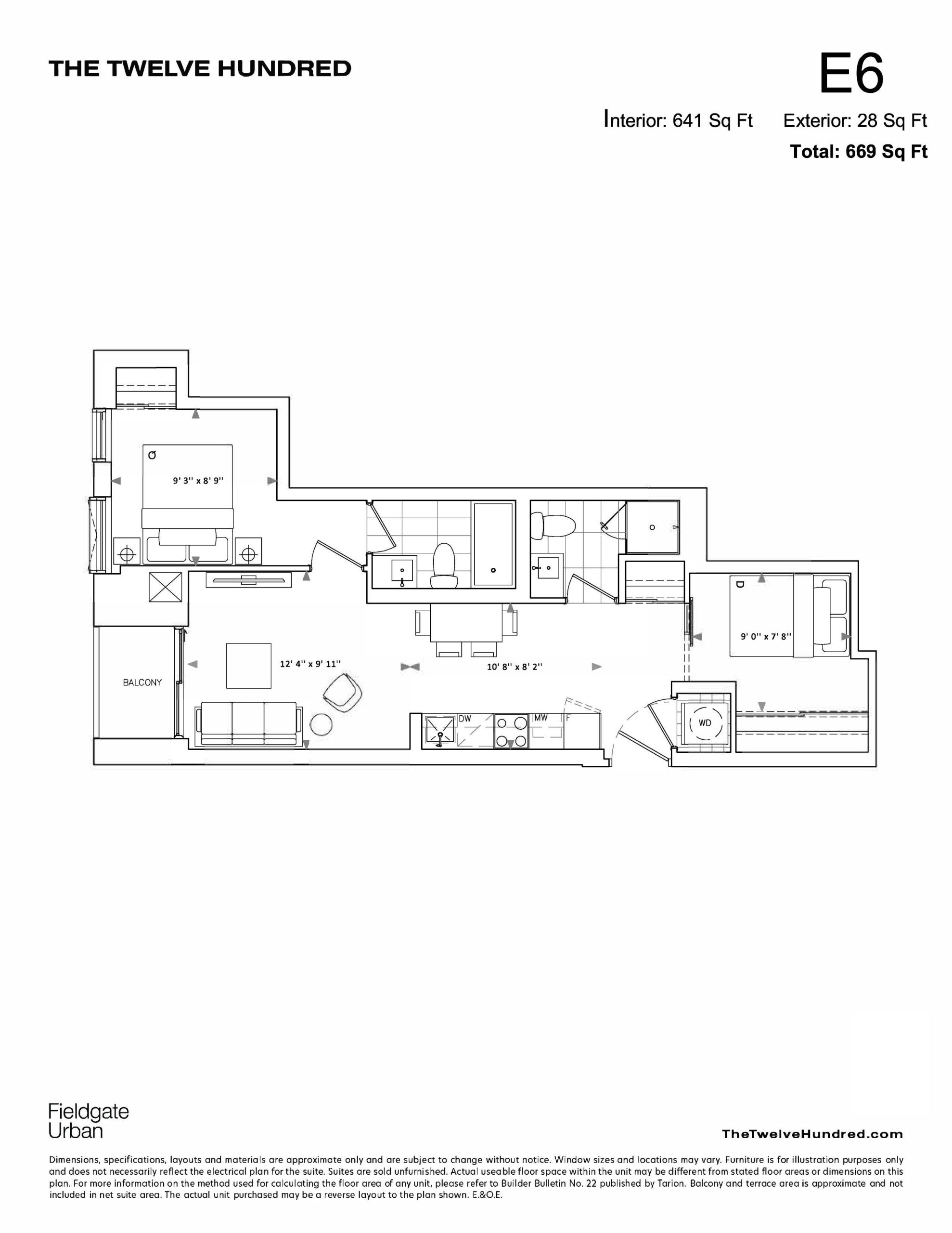 E6 floor plan