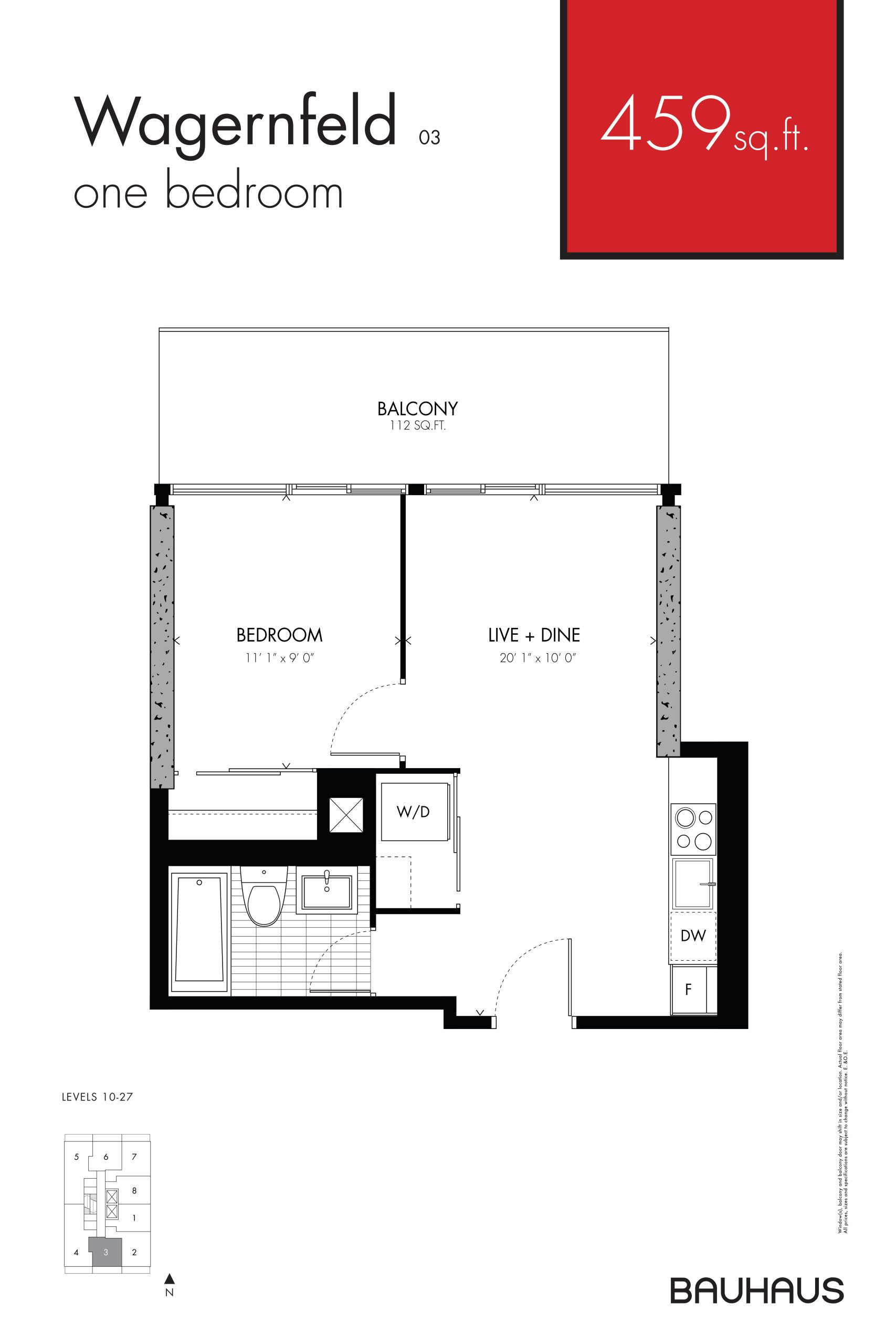 Wagernfeld floor plan