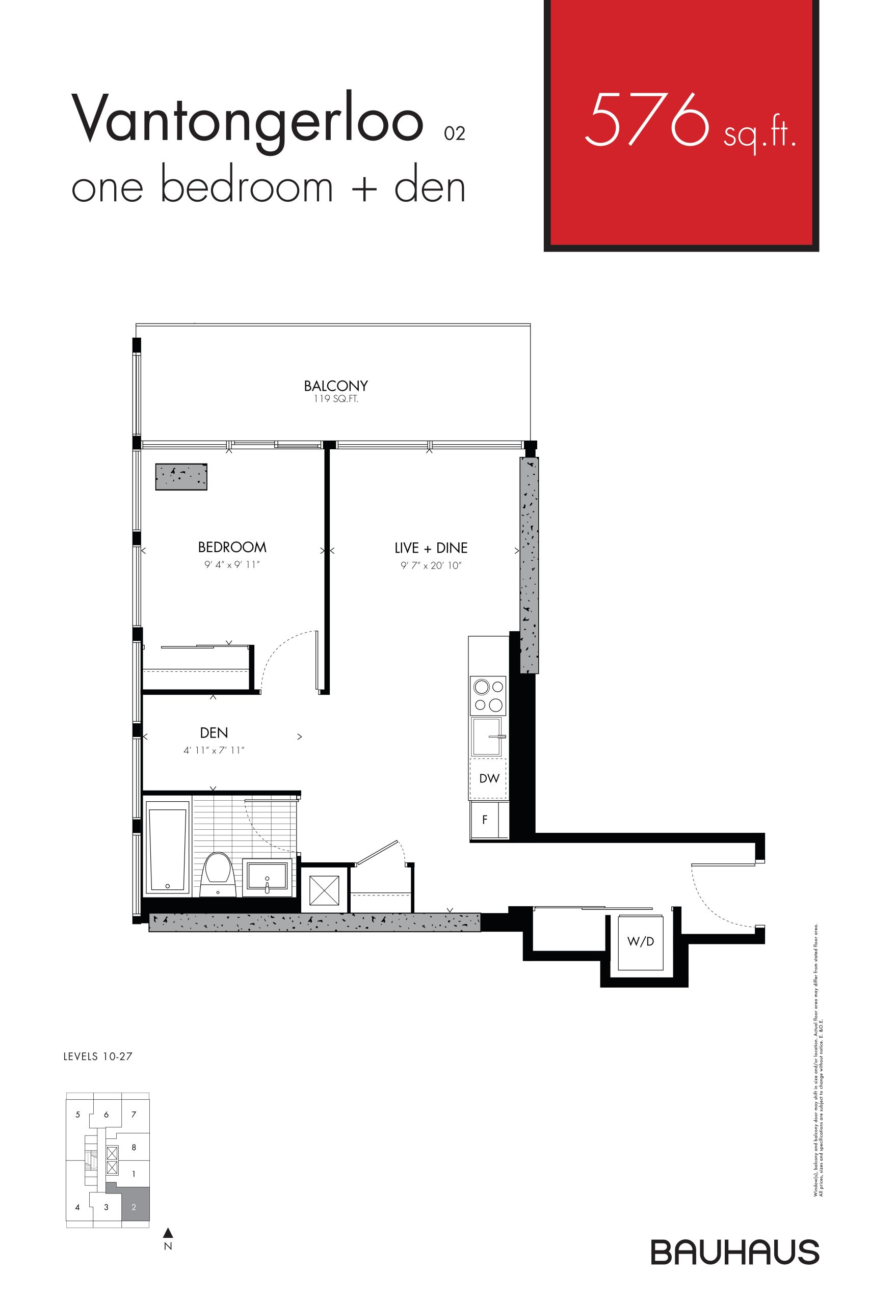Vantongerloo floor plan