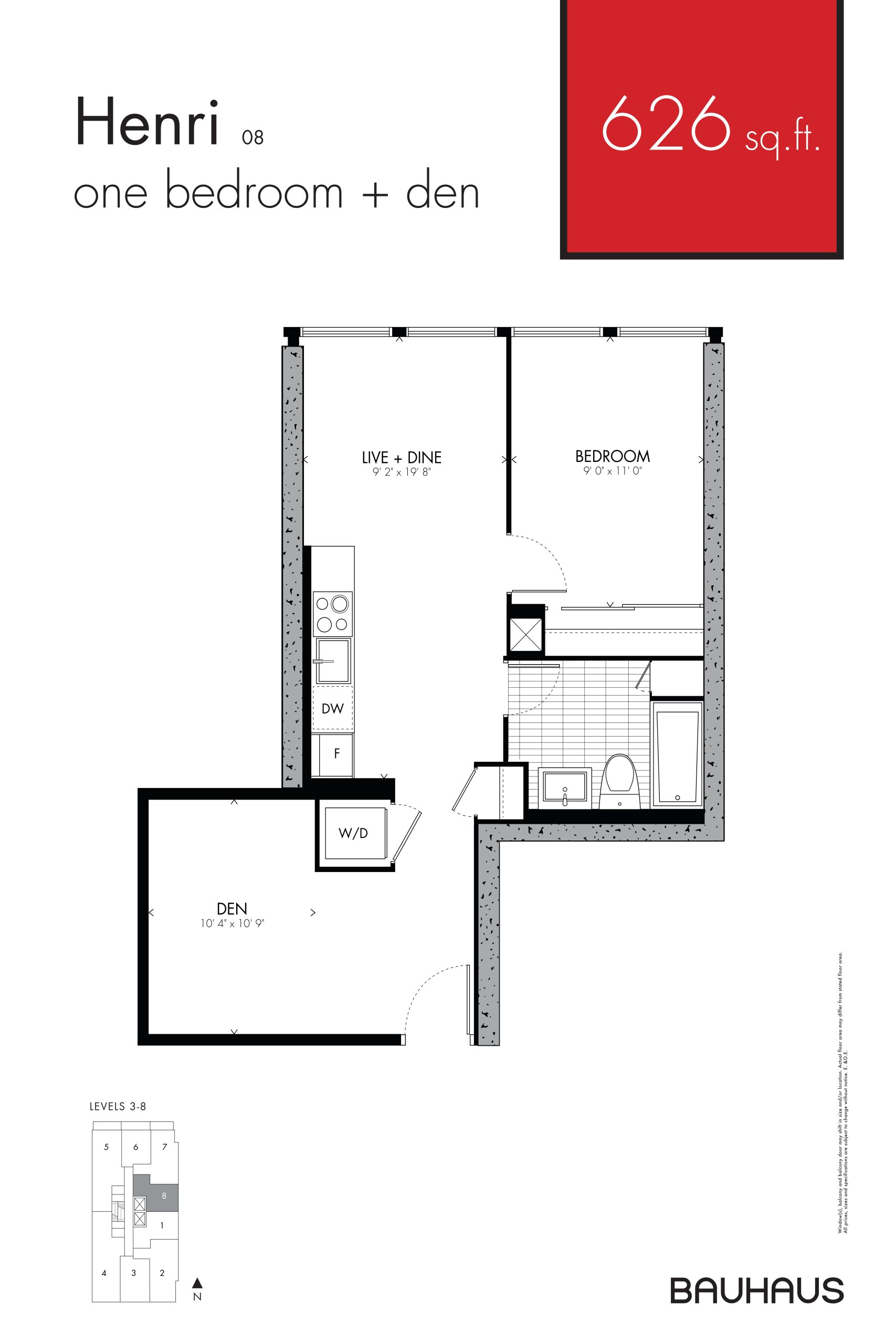 Henri floor plan