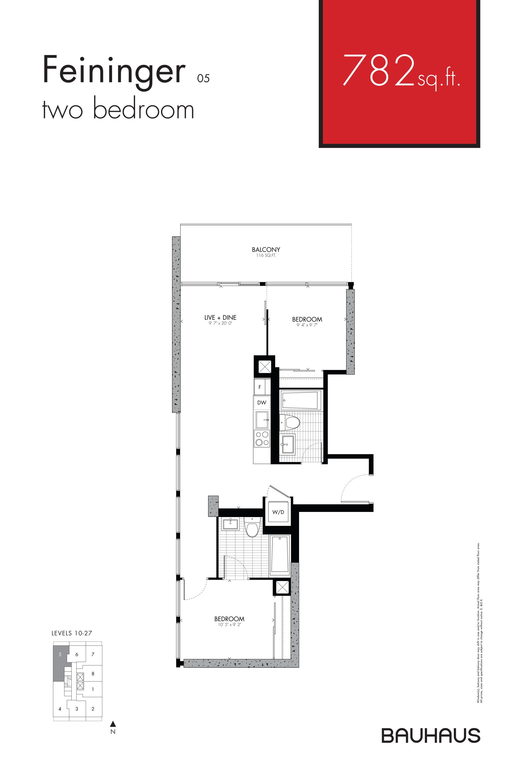 Feininger floor plan