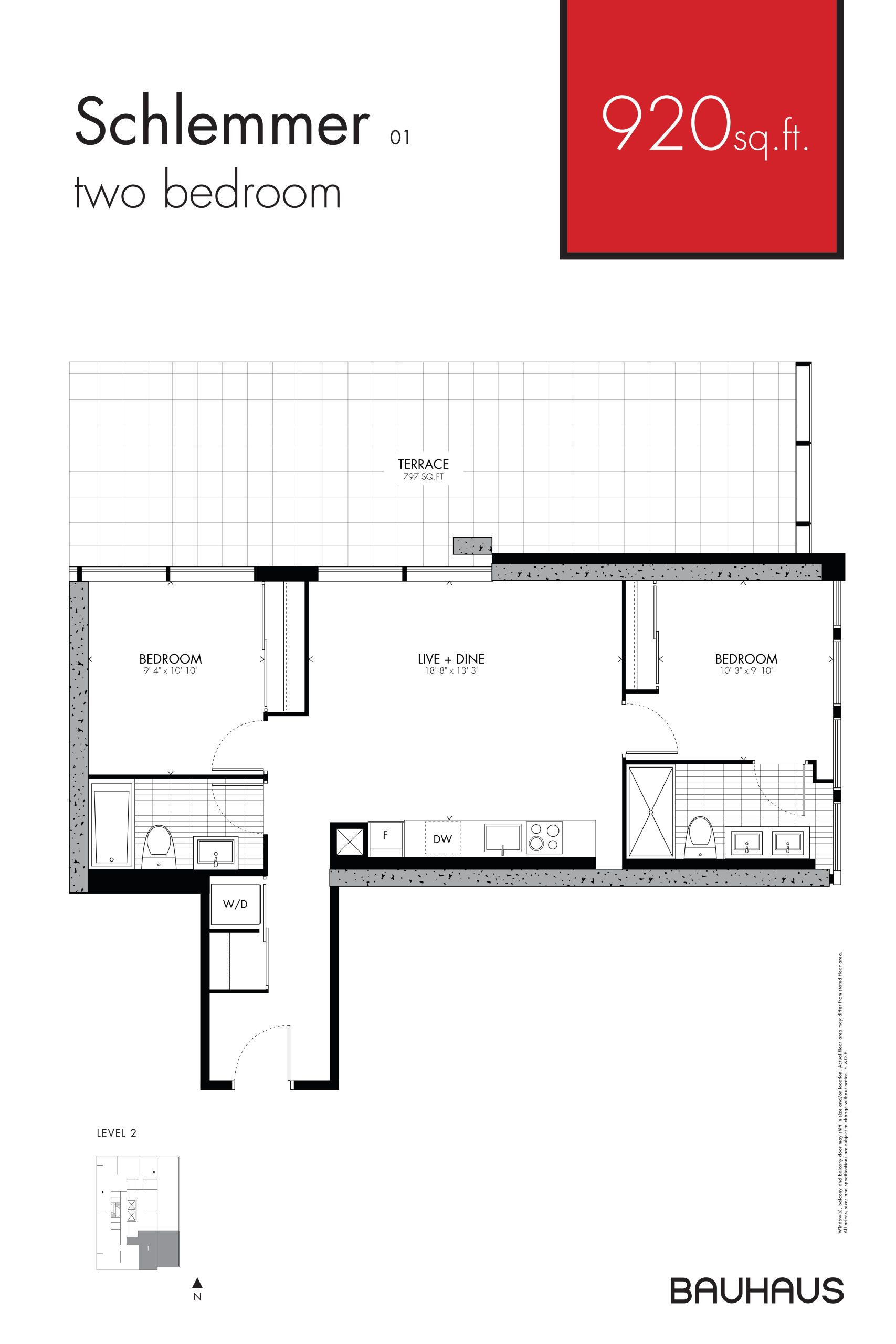 Schlemmer floor plan