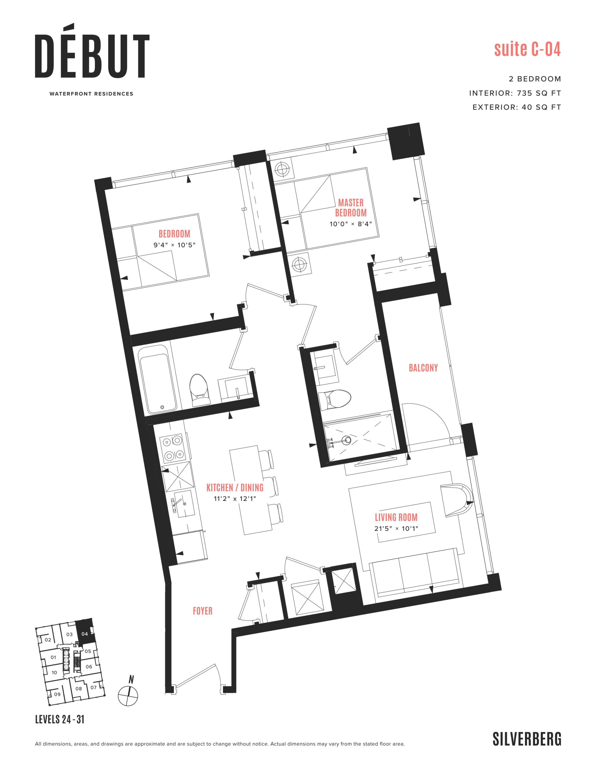 Suite C-04 floor plan