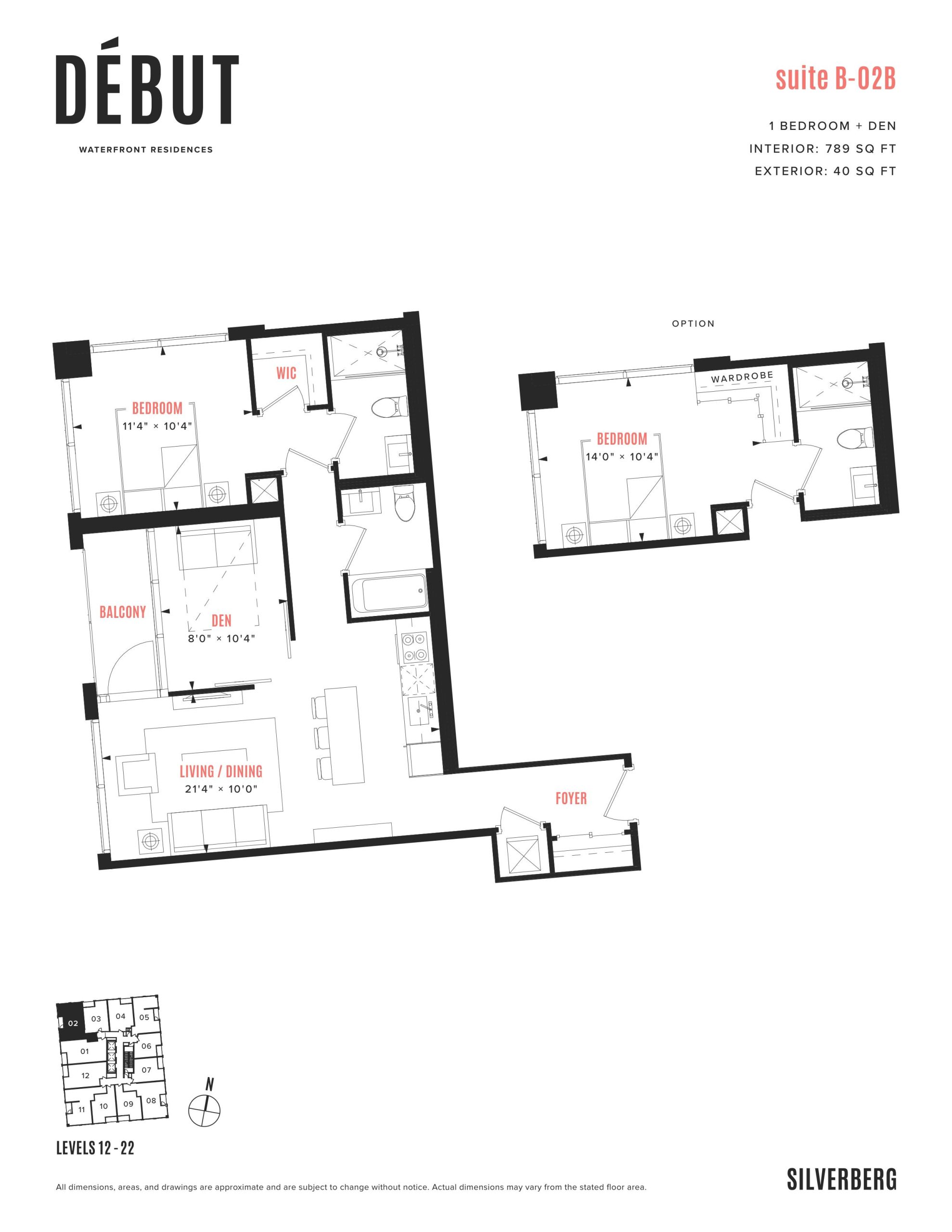 Suite B-02B floor plan