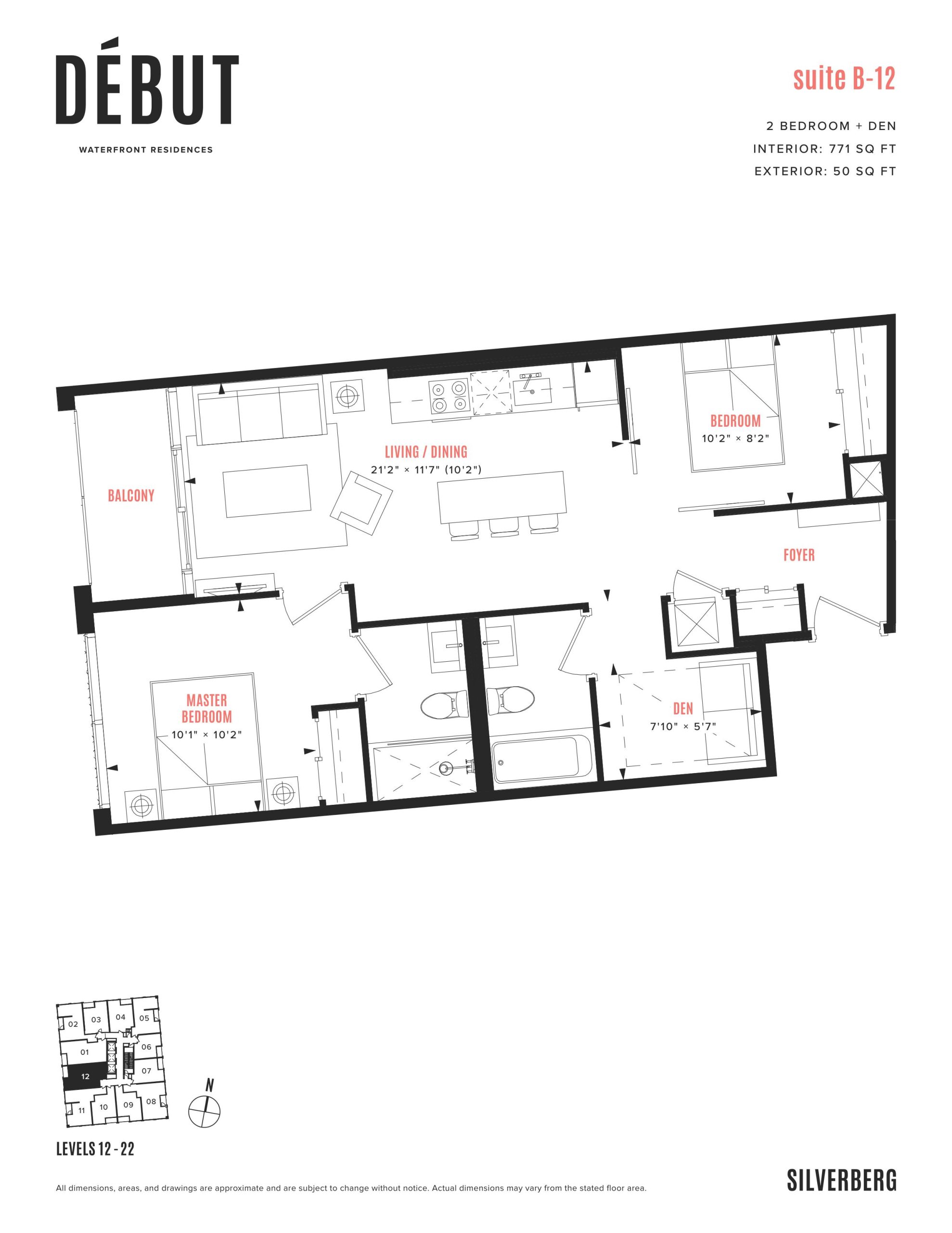 Suite B-12 floor plan