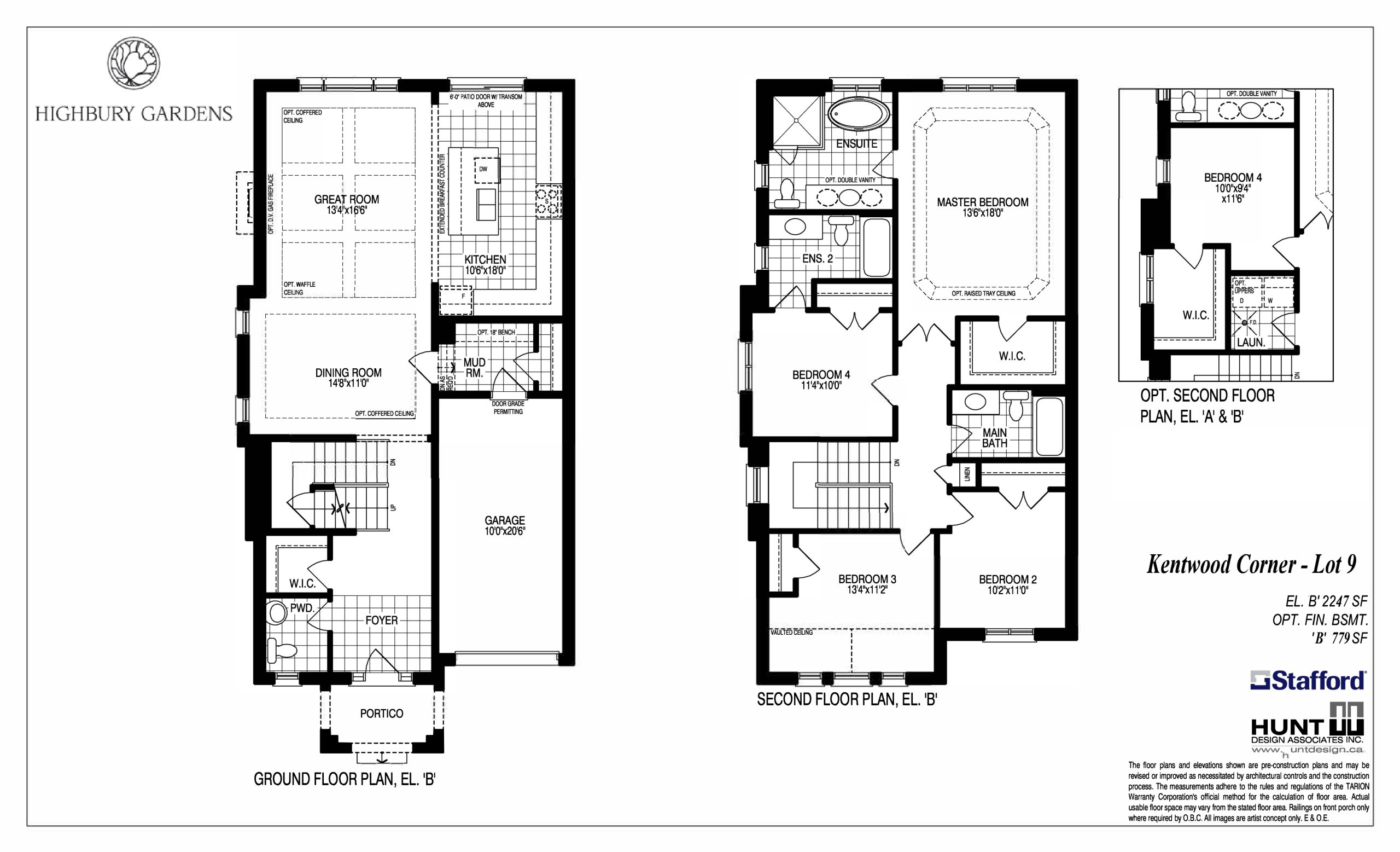 Kentwood Corner - Lot 9 (1/2) floor plan