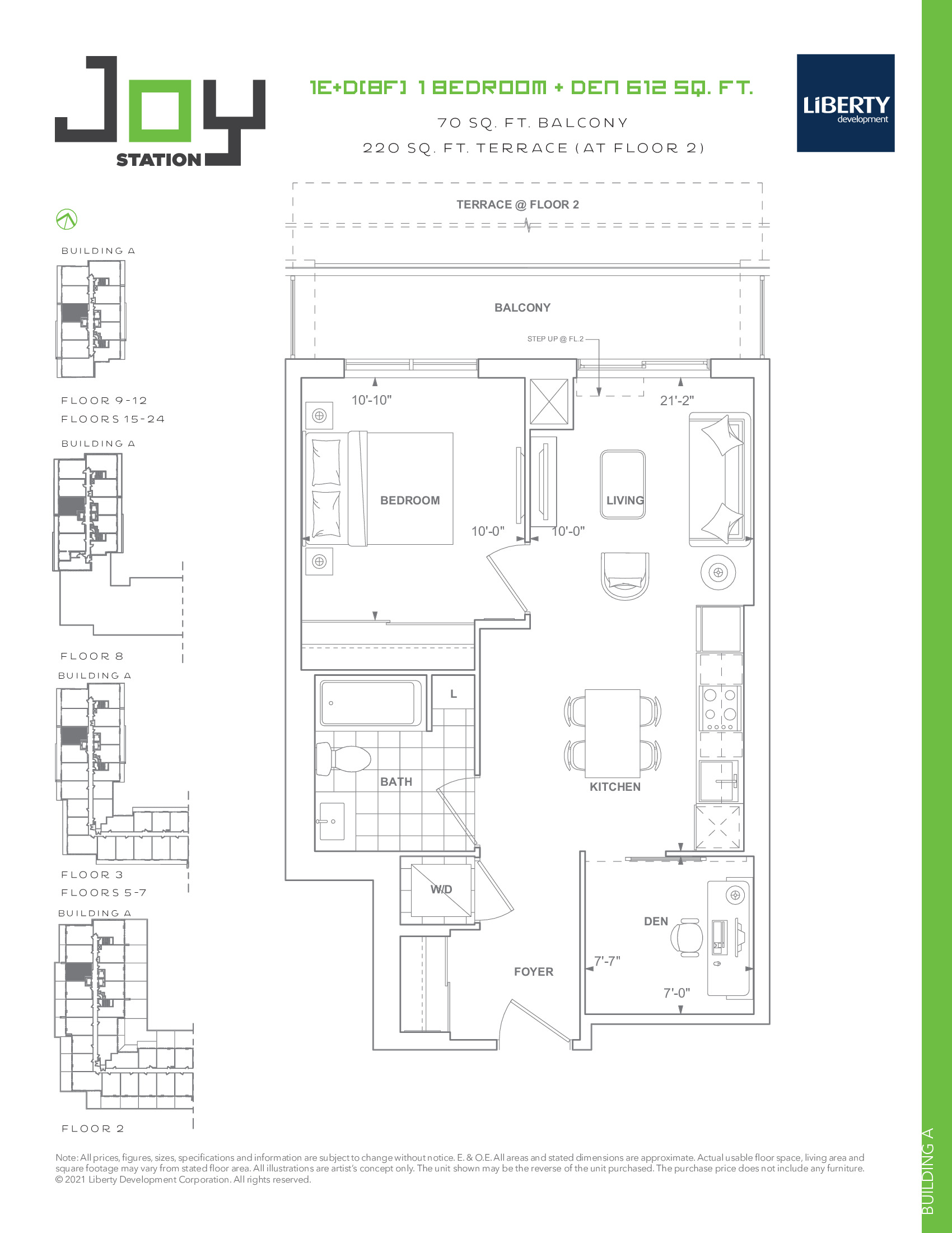 1E+D (BF) (Building A) floor plan