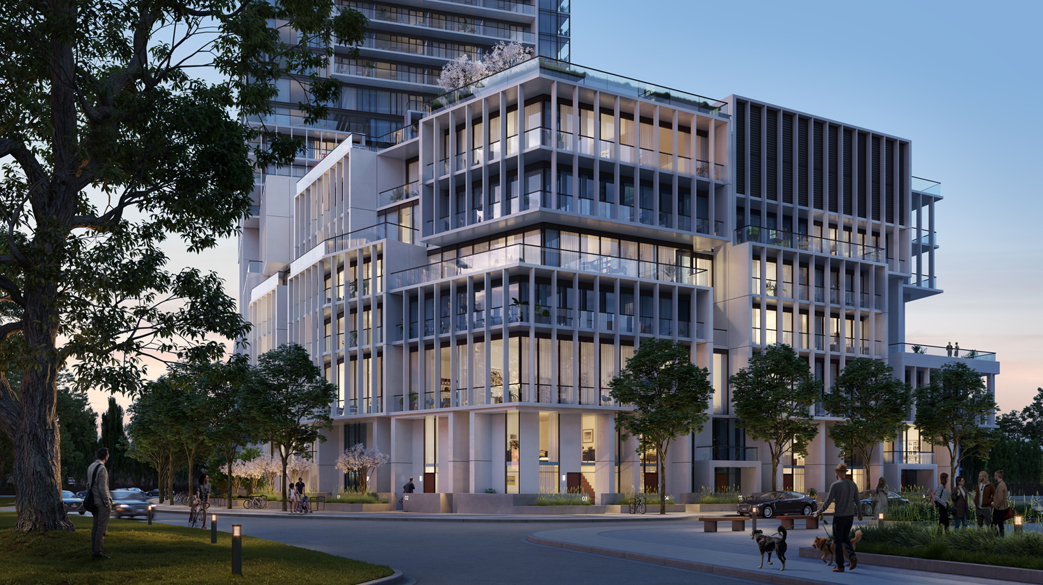 M4 Condos in Mississauga — rendering 3