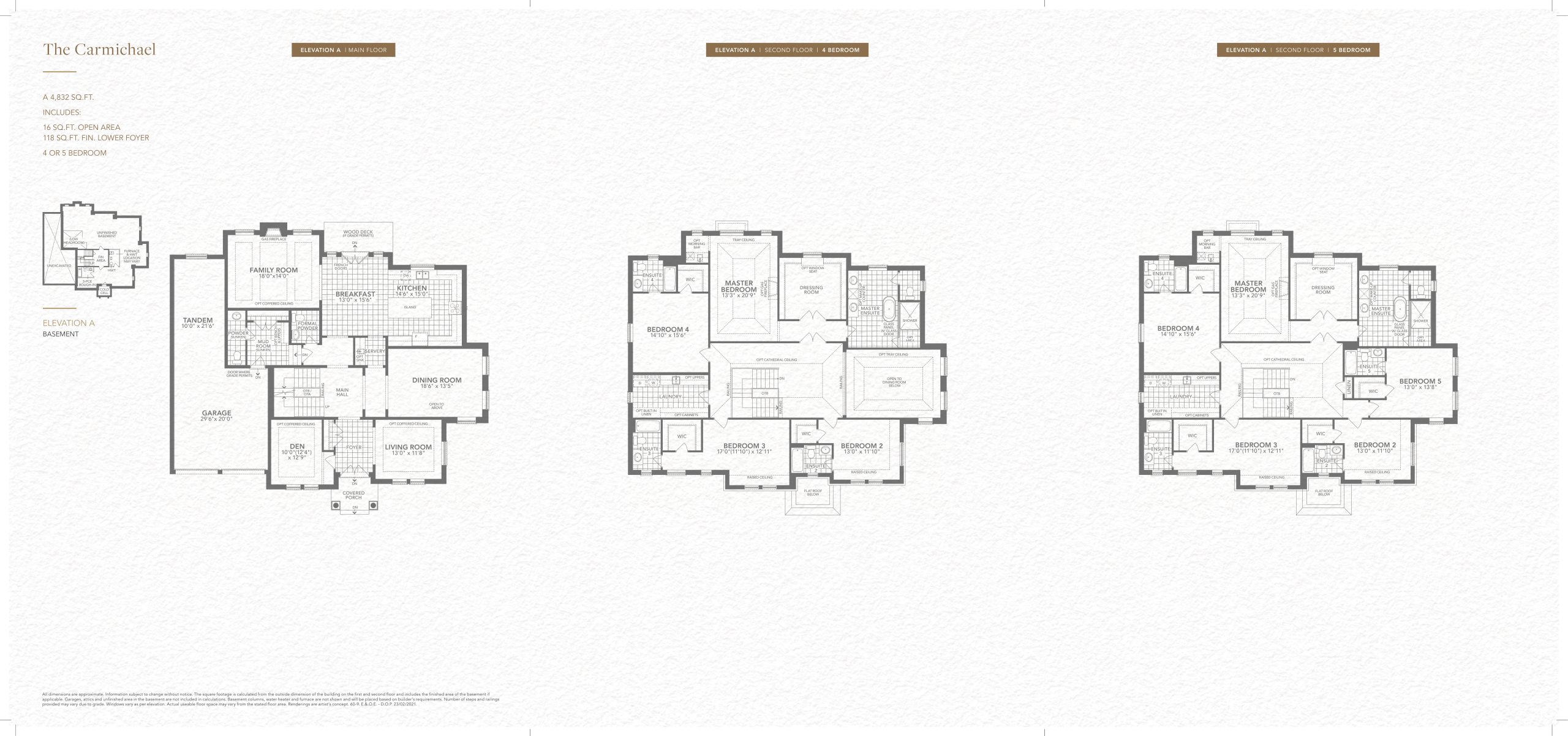 The Carmichael floor plan
