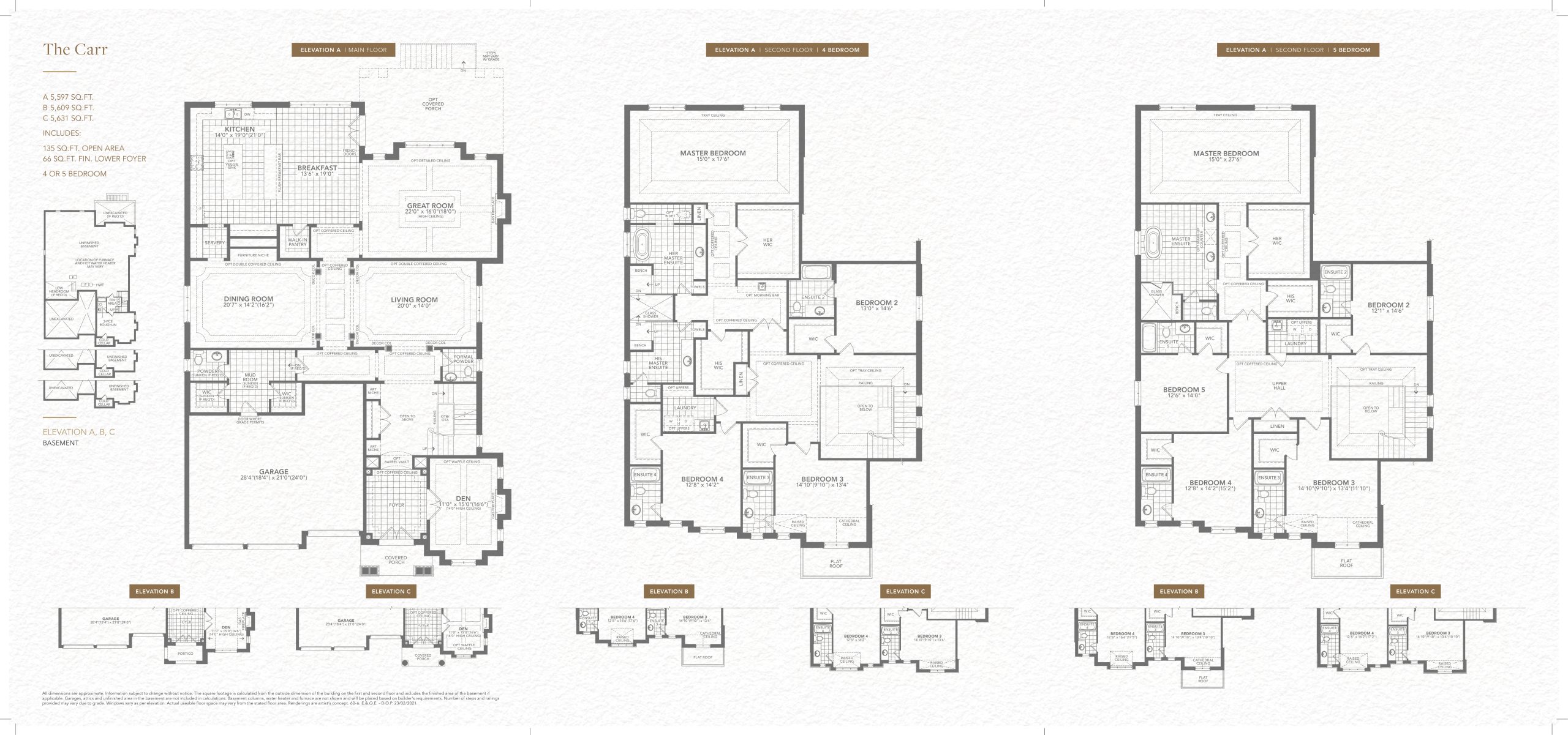 The Carr floor plan
