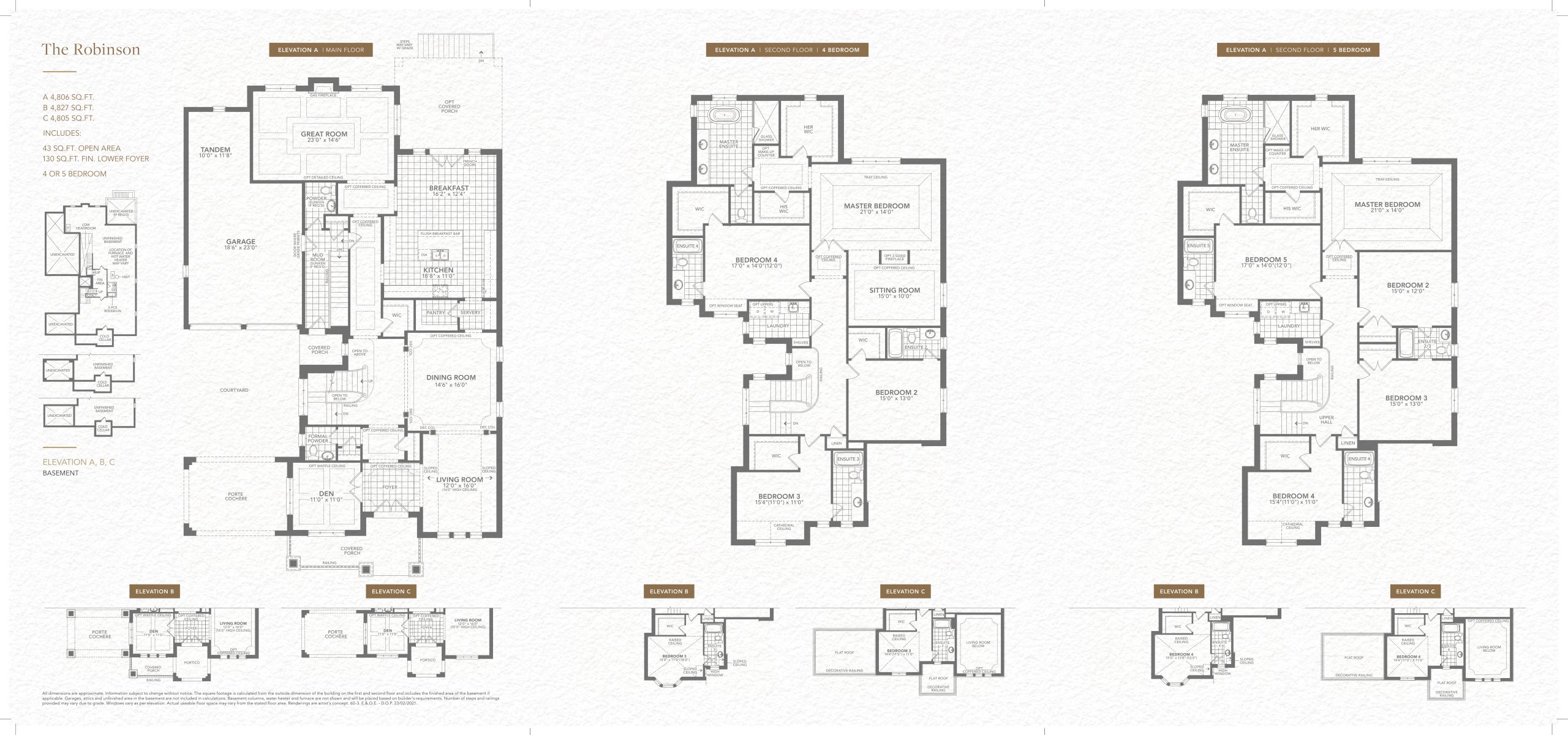 The Robinson floor plan