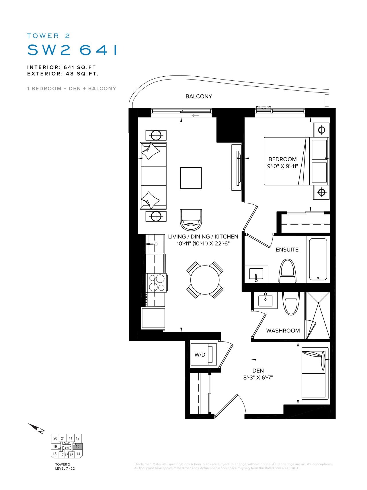 SW2 641 plan preview