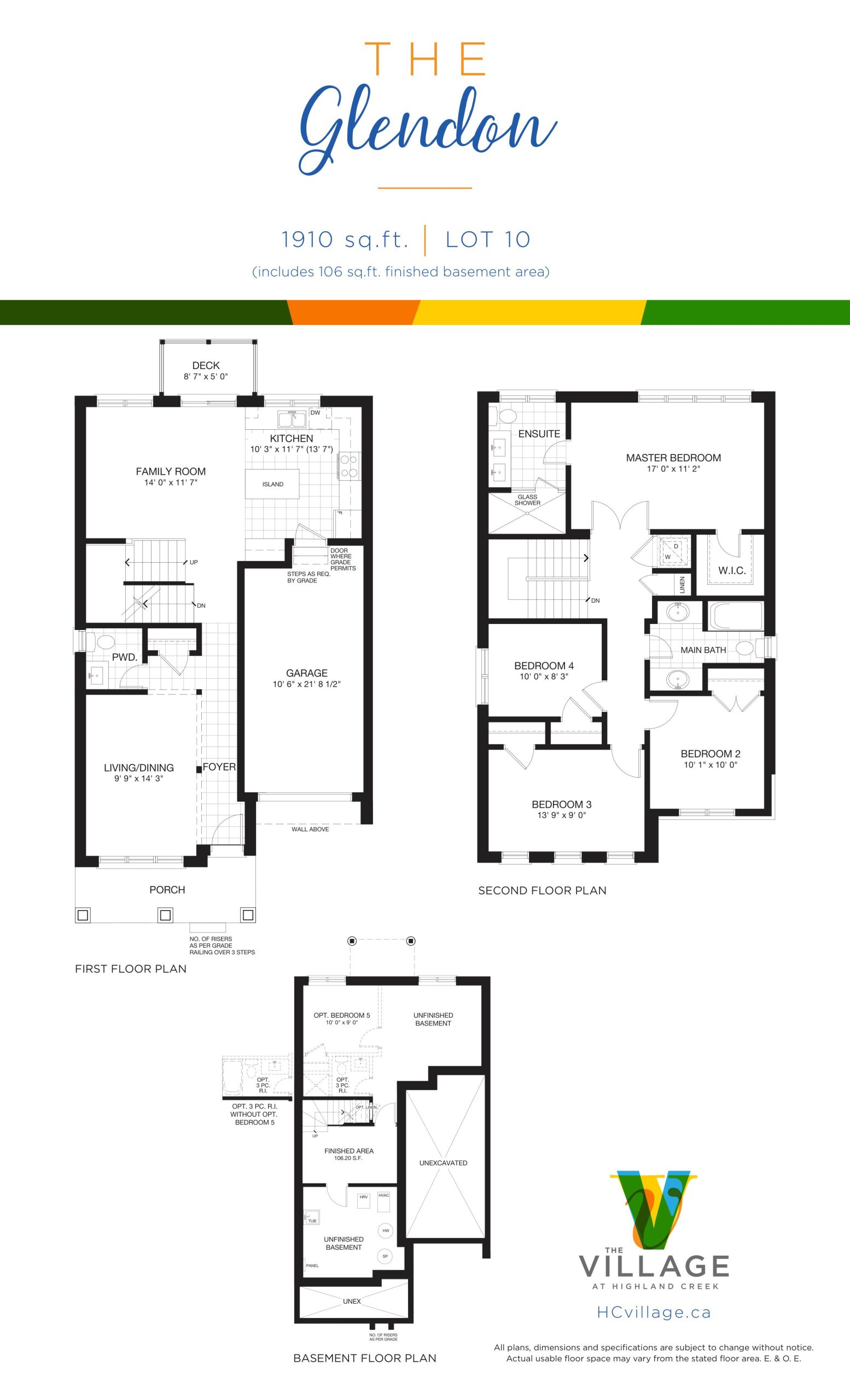 The Glendon (Lot 10) floor plan