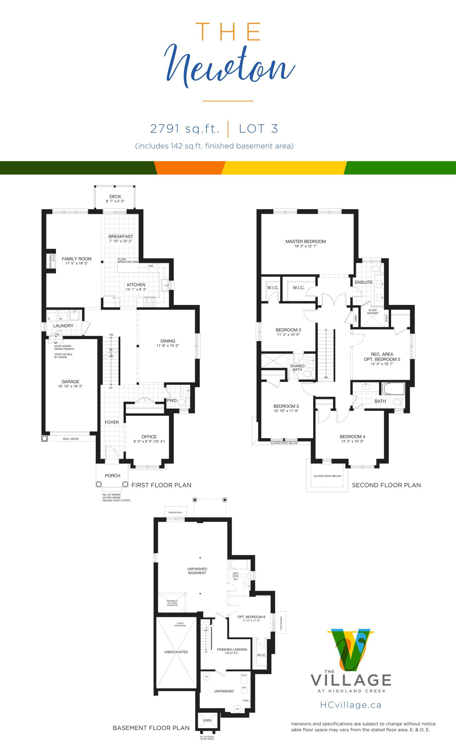 The Newton (Lot 3) floor plan