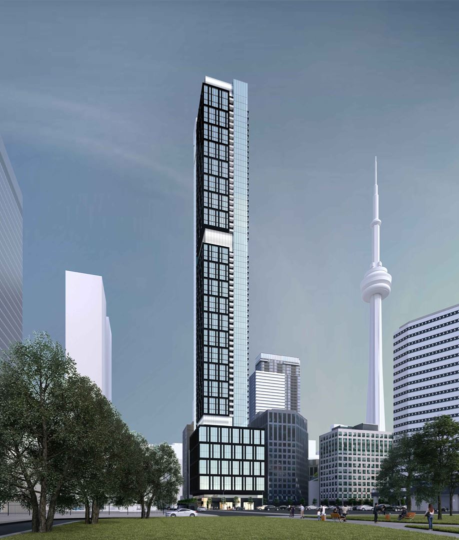 277 Wellington Street West in Toronto — rendering 2